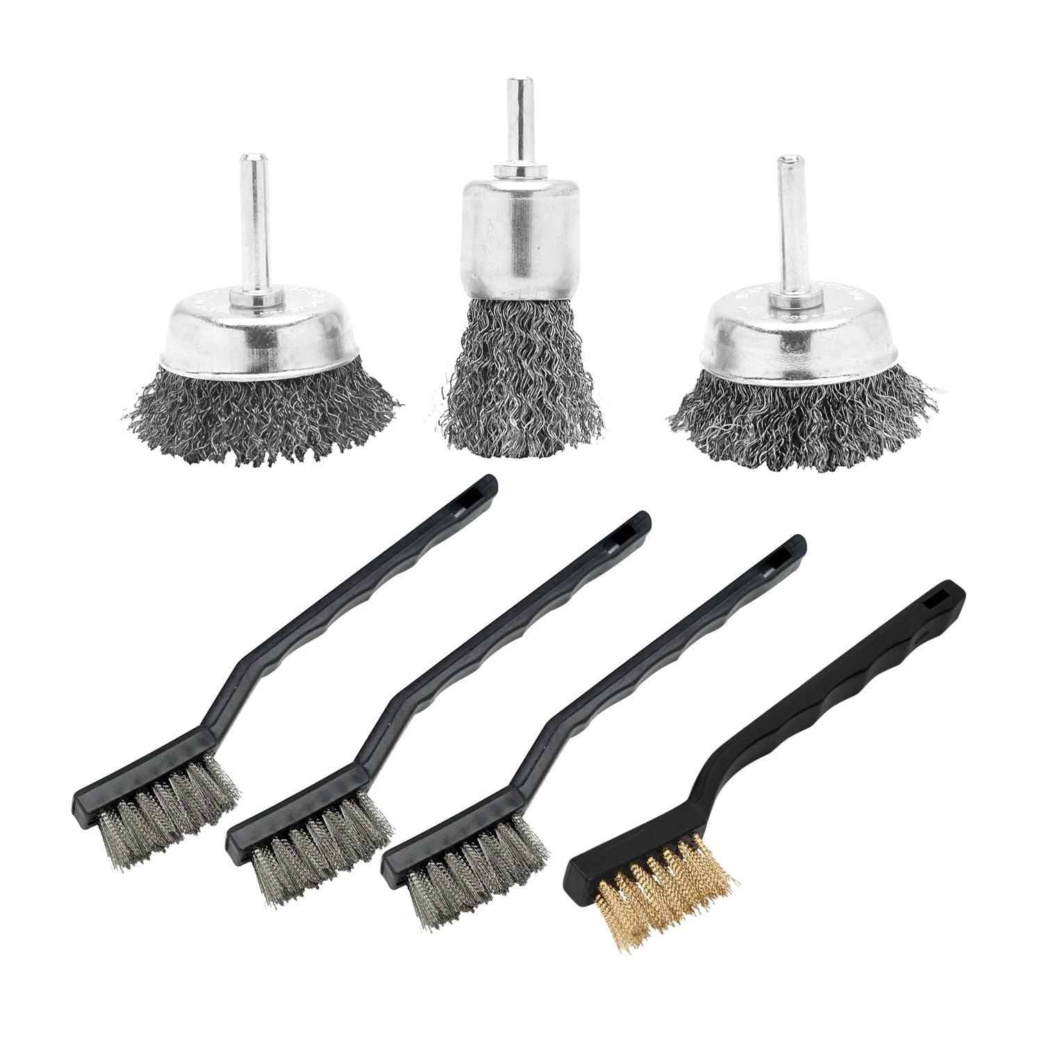 Performance Tool Wire Brush Set 7 Piece