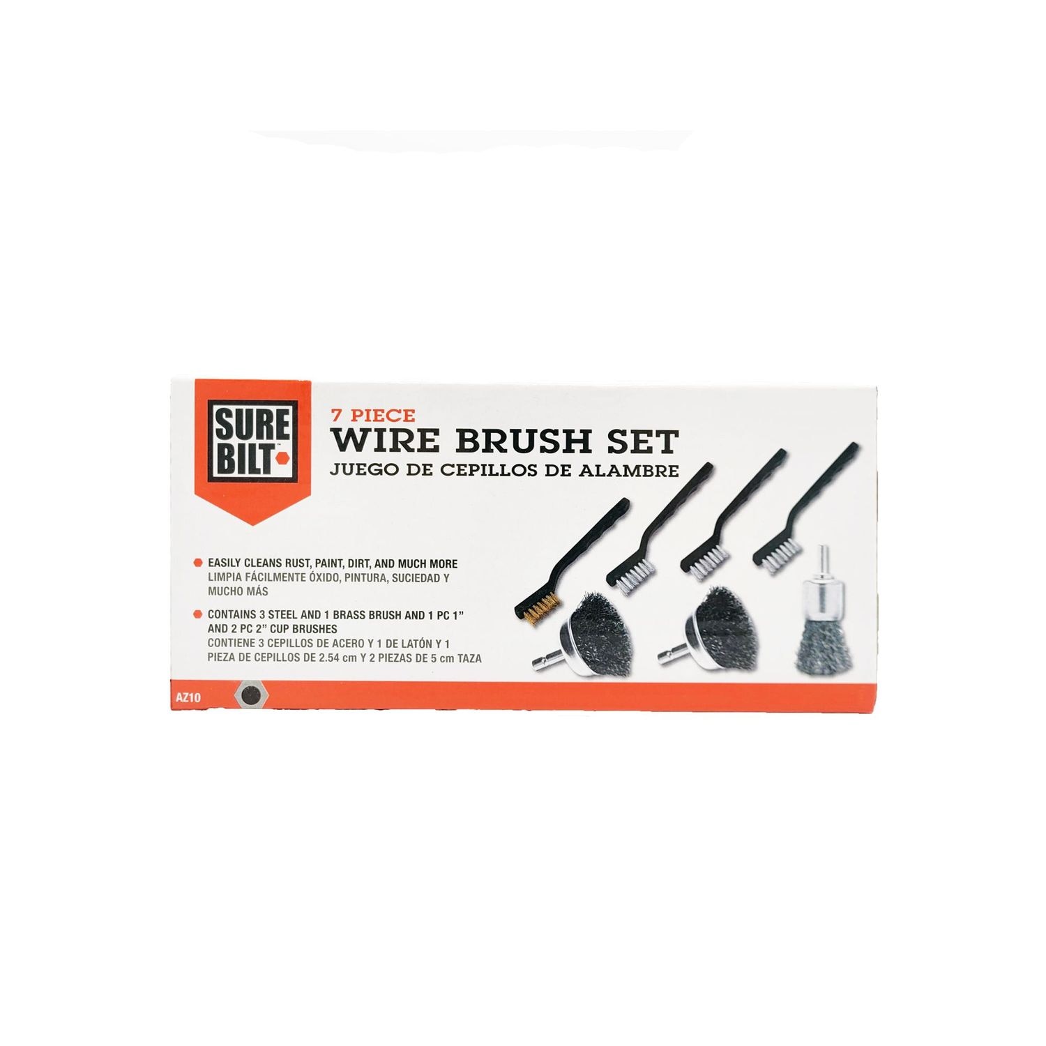 Performance Tool Wire Brush Set 7 Piece