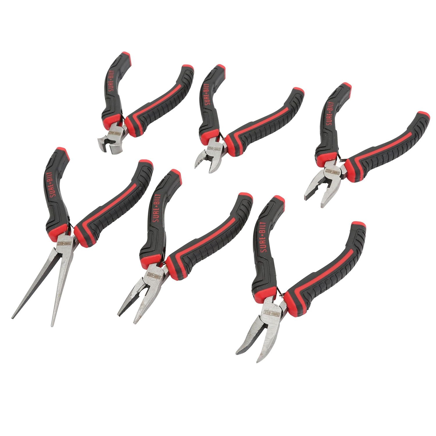 SureBilt Mini Pliers Set 6 Piece | AutoZone