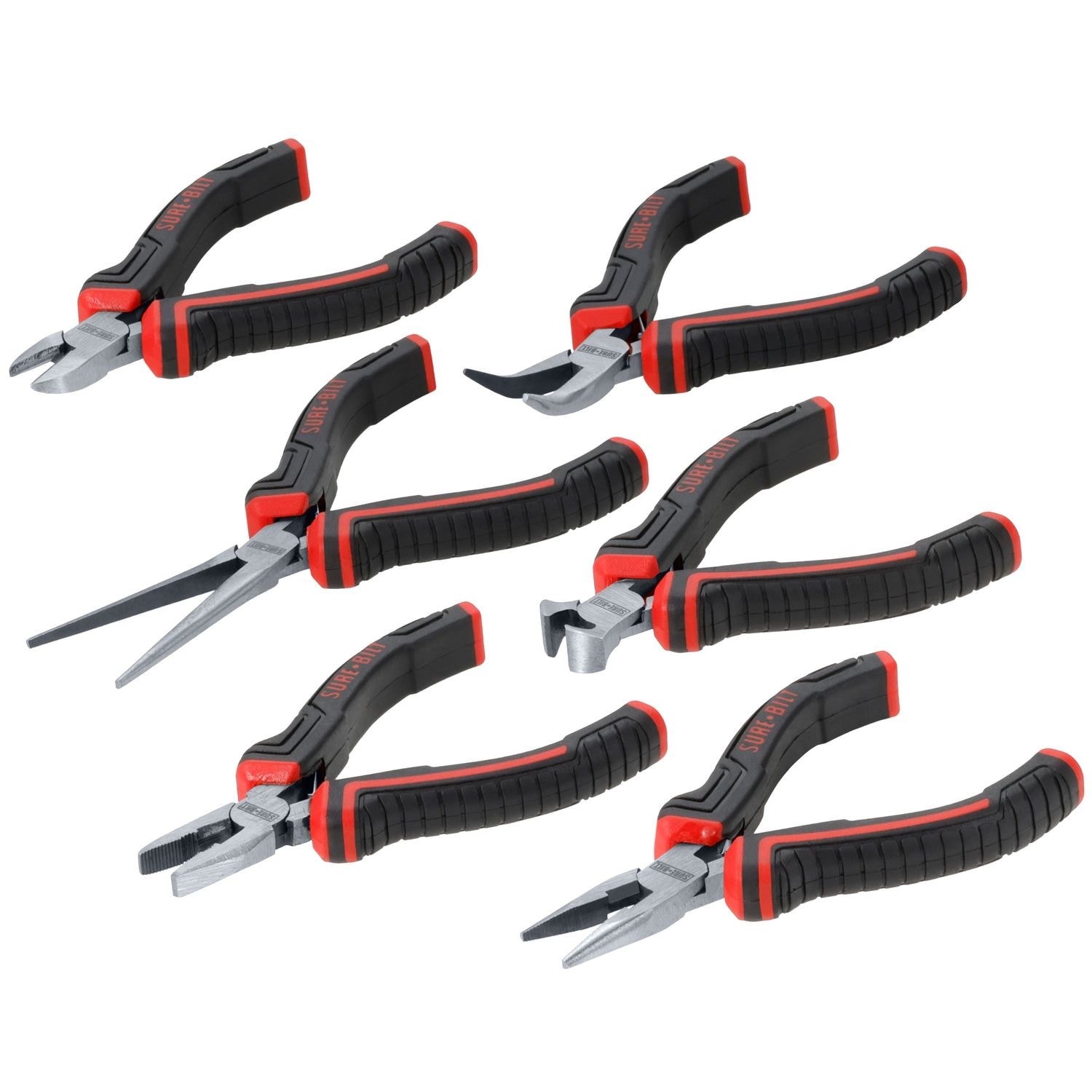 SureBilt Mini Pliers Set 6 Piece | AutoZone