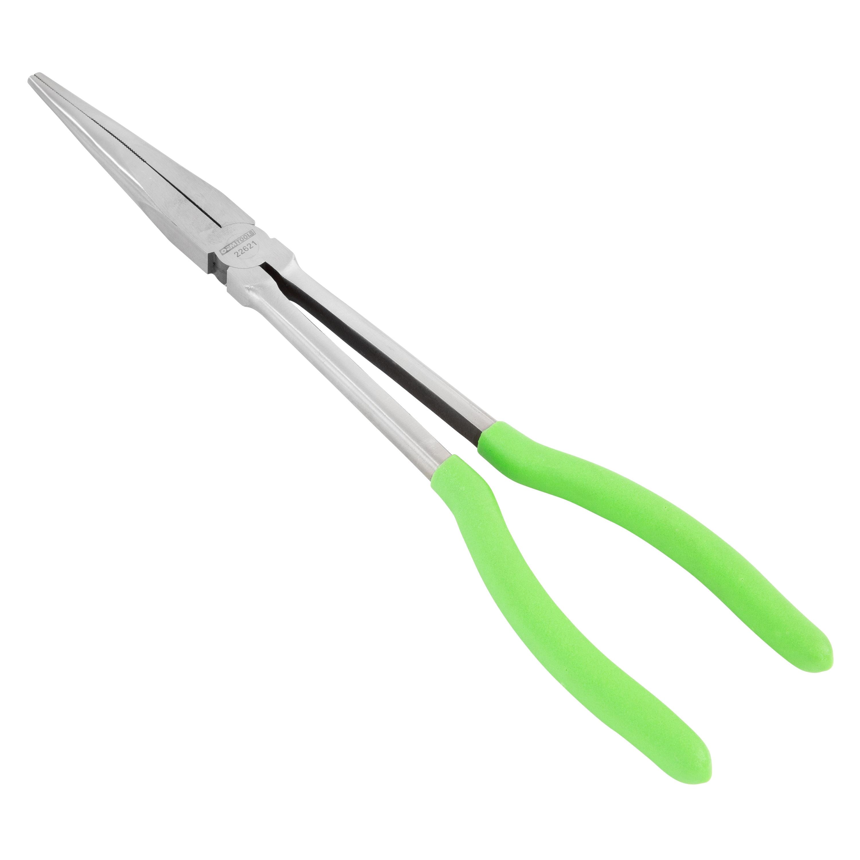 OEMTOOLS 11in Long Straight Reach Nose Pliers | AutoZone