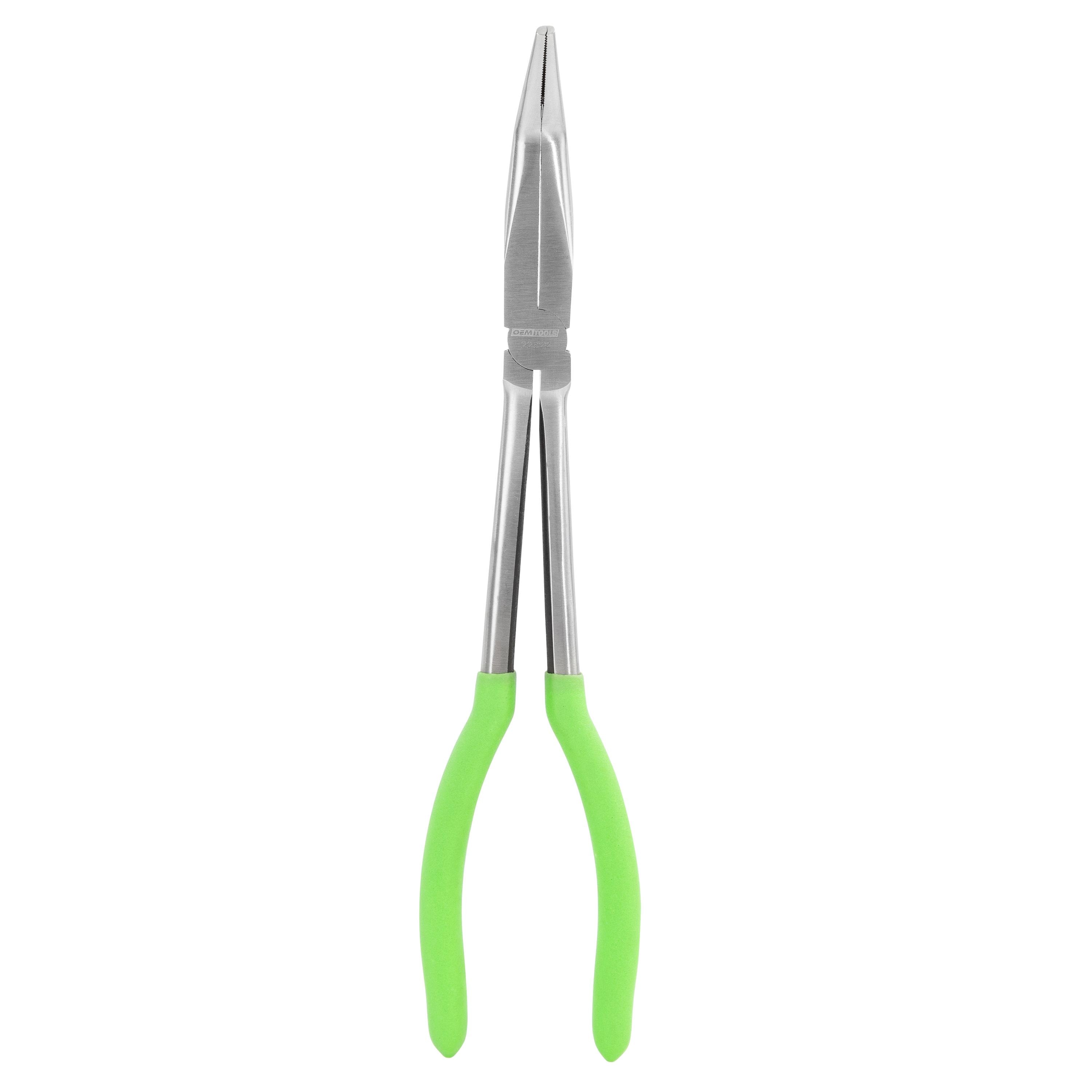 OEMTOOLS 11in Long 45 Degree Reach Nose Pliers | AutoZone