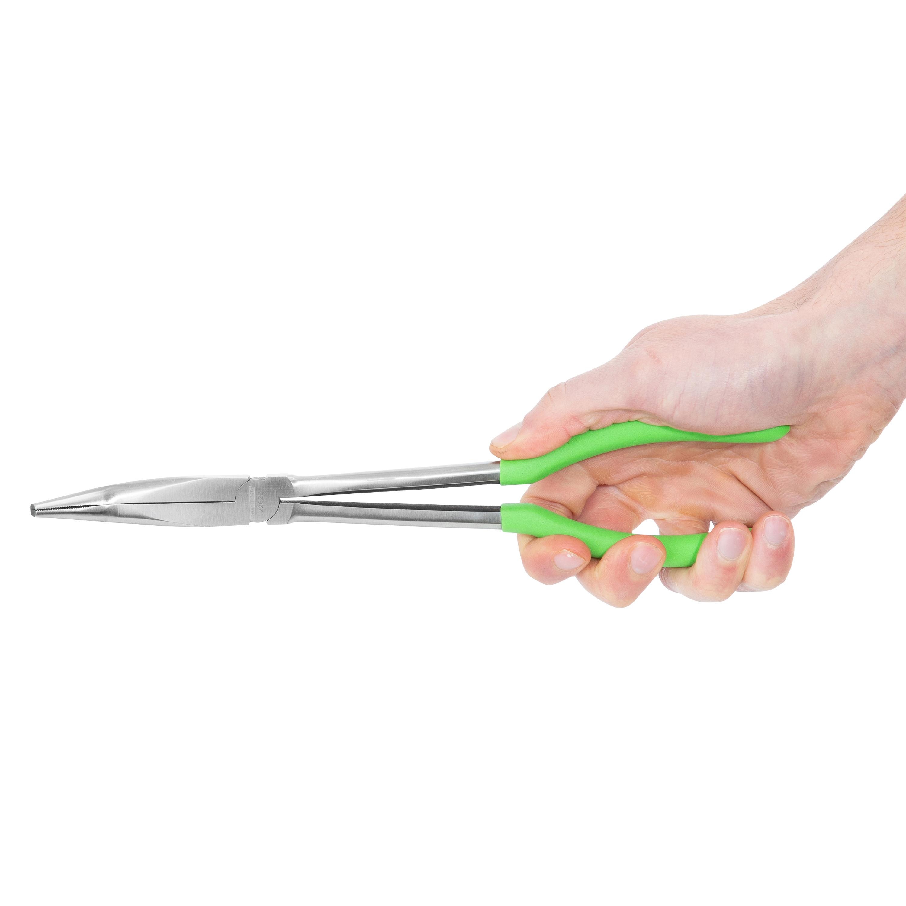 OEMTOOLS 11in Long 45 Degree Reach Nose Pliers | AutoZone