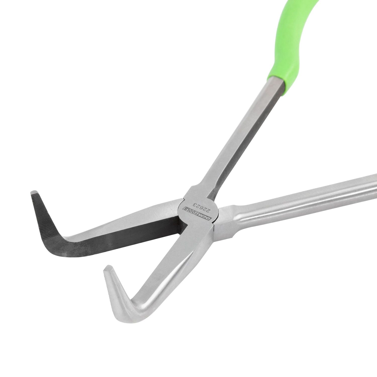 OEMTOOLS 11in Long Reach 90 Degree Long Nose Pliers | AutoZone