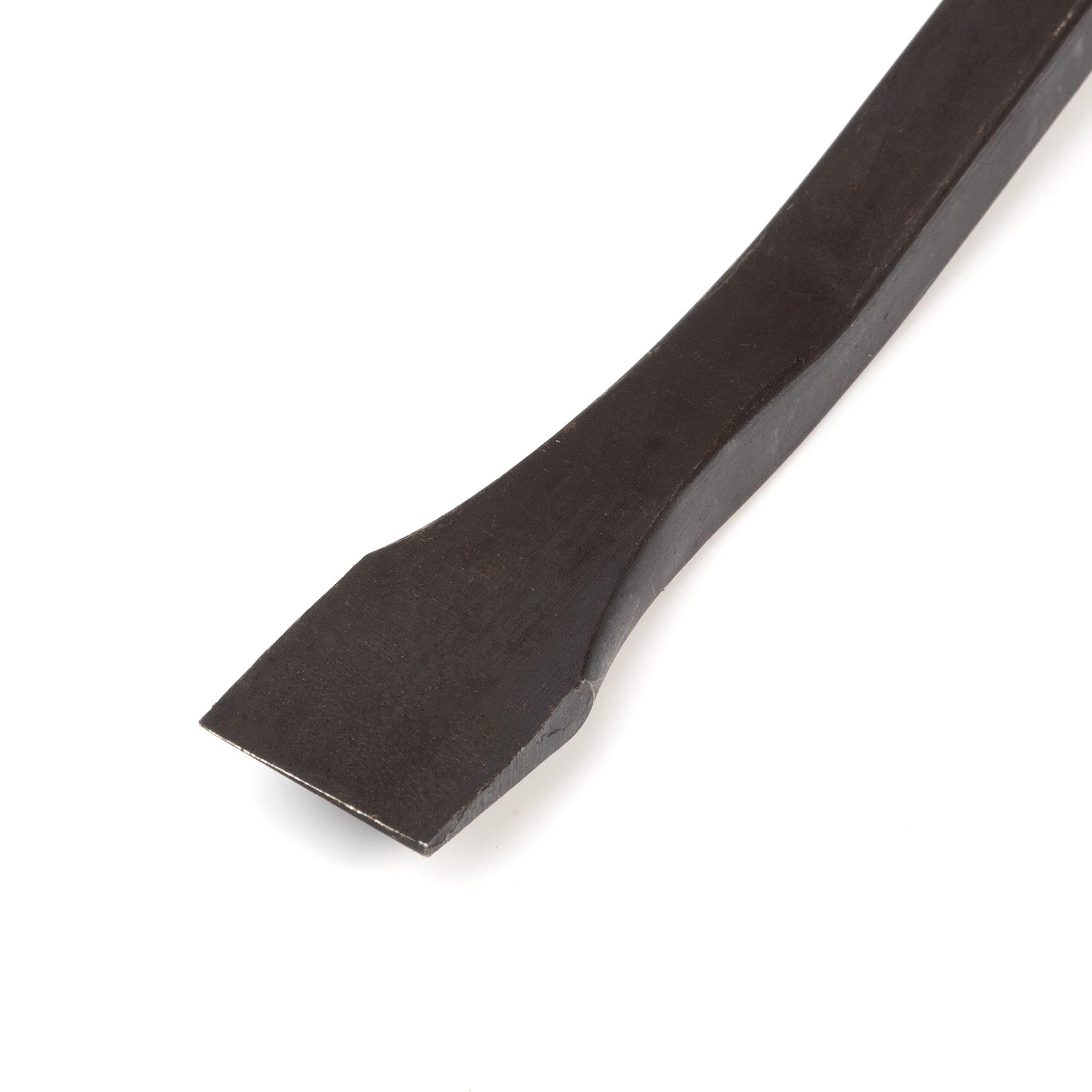 NEIKO 8in, 12in and 17.5in Crow Bar, Textured Handles Angled Tip