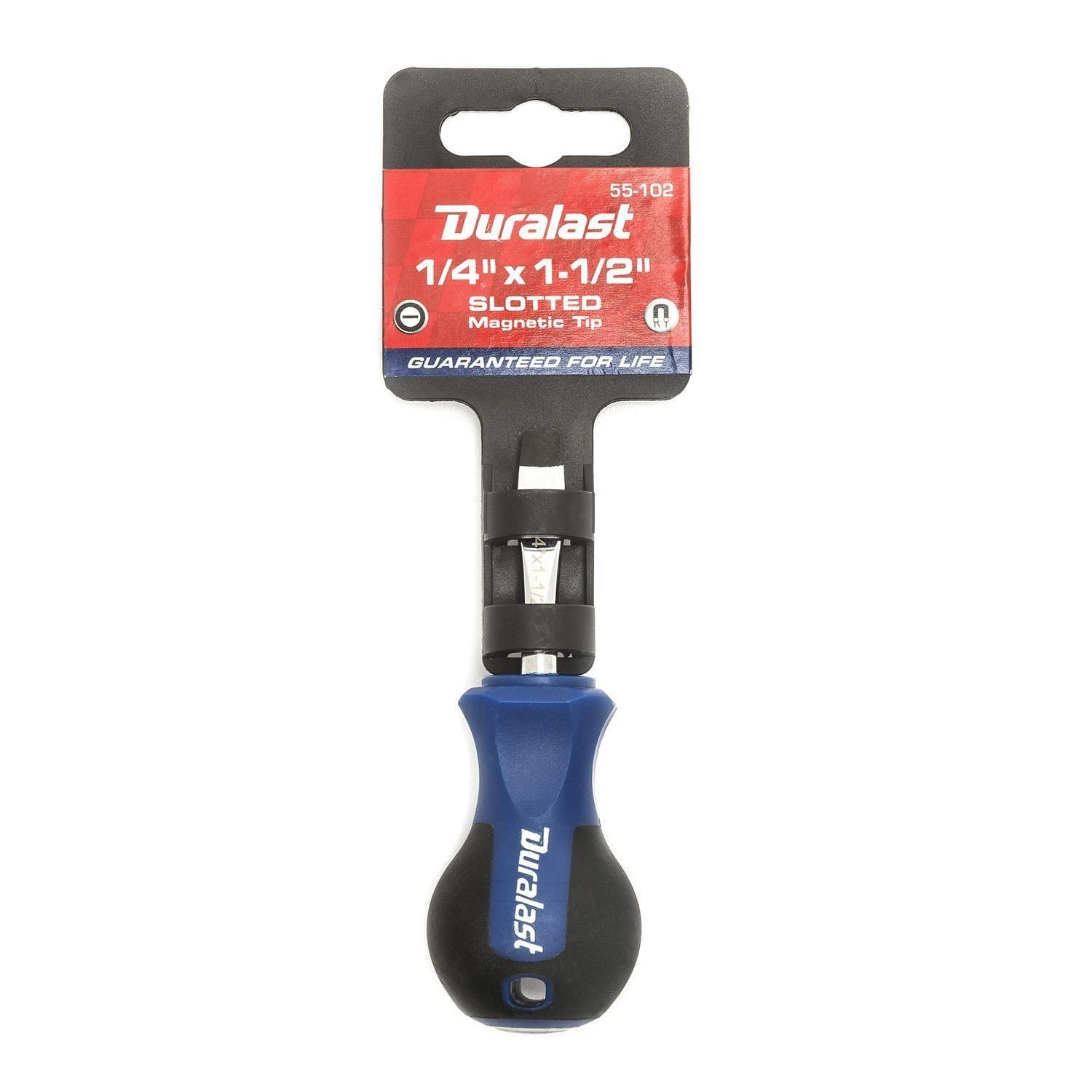 Duralast Flat Head Screwdriver 1/4in x 1 1/2in | AutoZone
