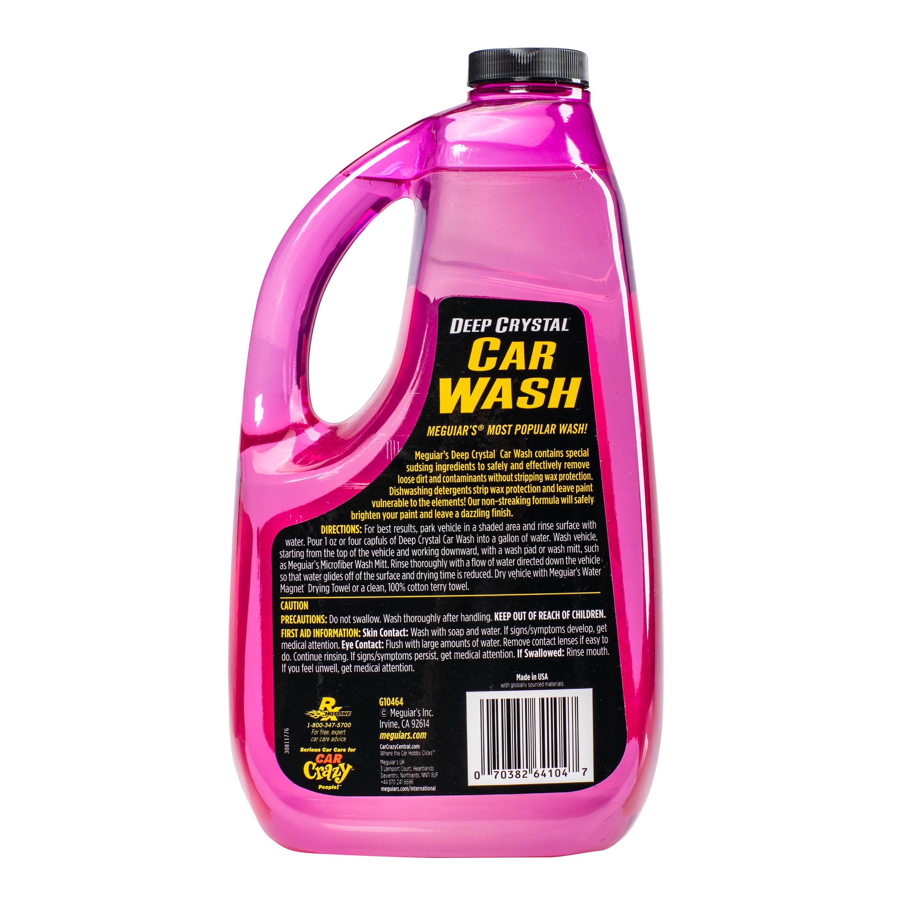 Meguiars Deep Crystal Car Wash 64 oz | AutoZone