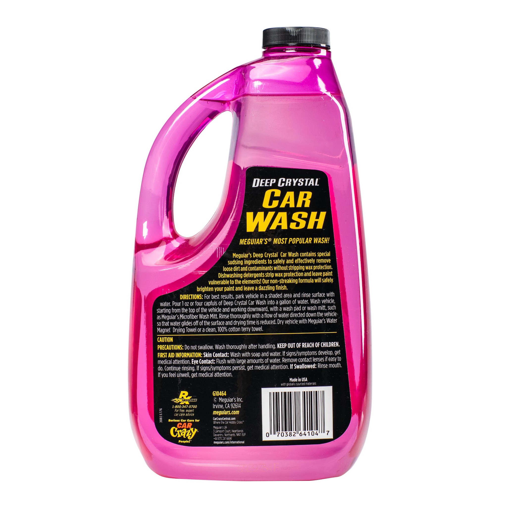 Meguiars Deep Crystal Car Wash 64 oz | AutoZone