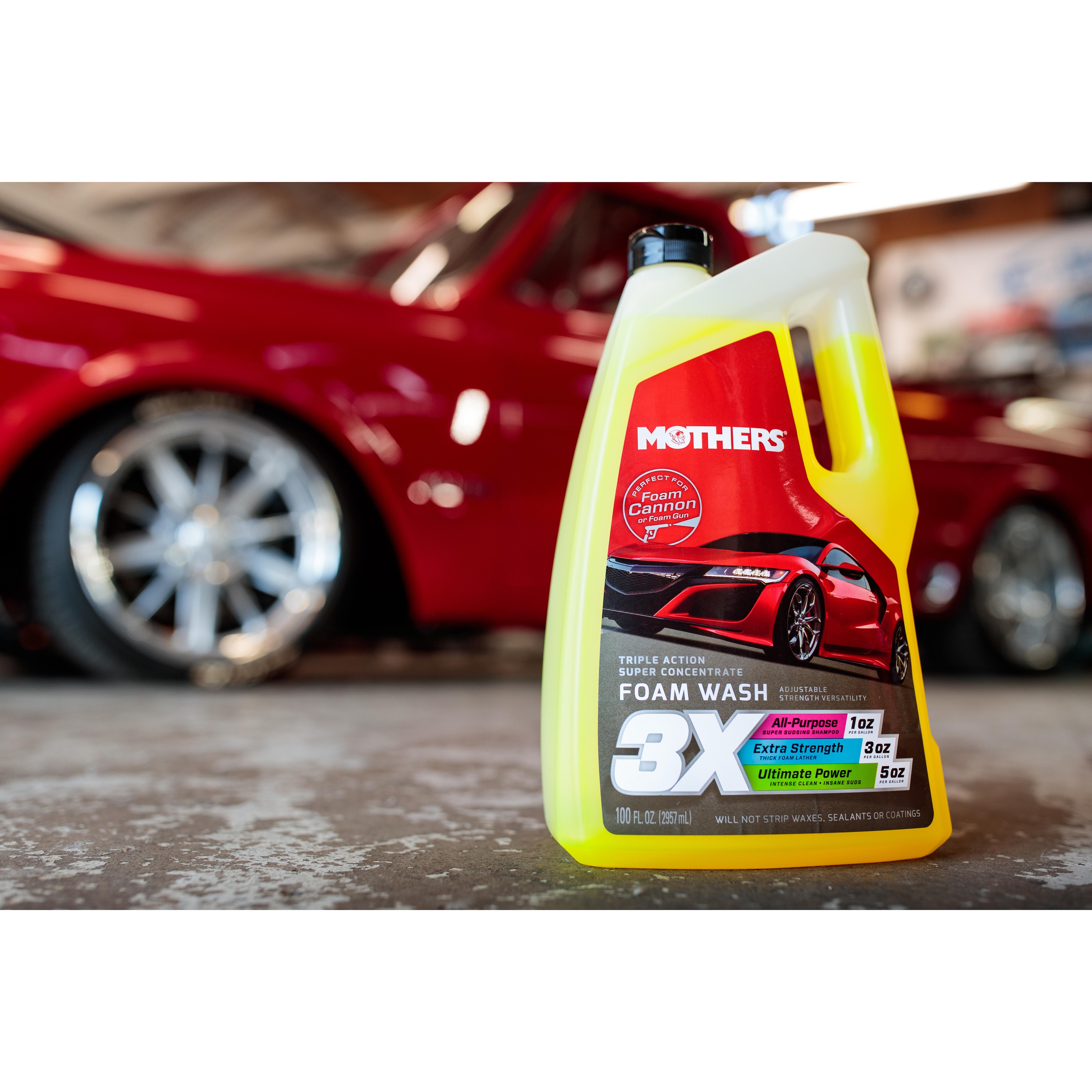 Mothers Triple Action Foam Car Wash 100 oz | AutoZone