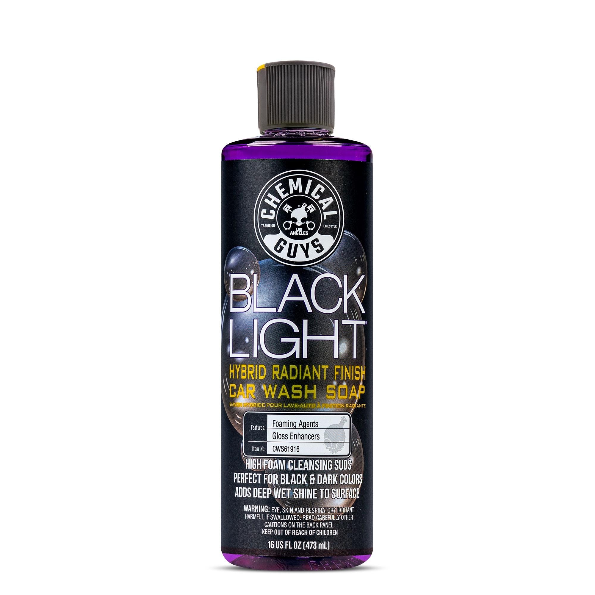 Chemical Guys Black Light Hybrid Radiant Finish Car Wash 16 oz