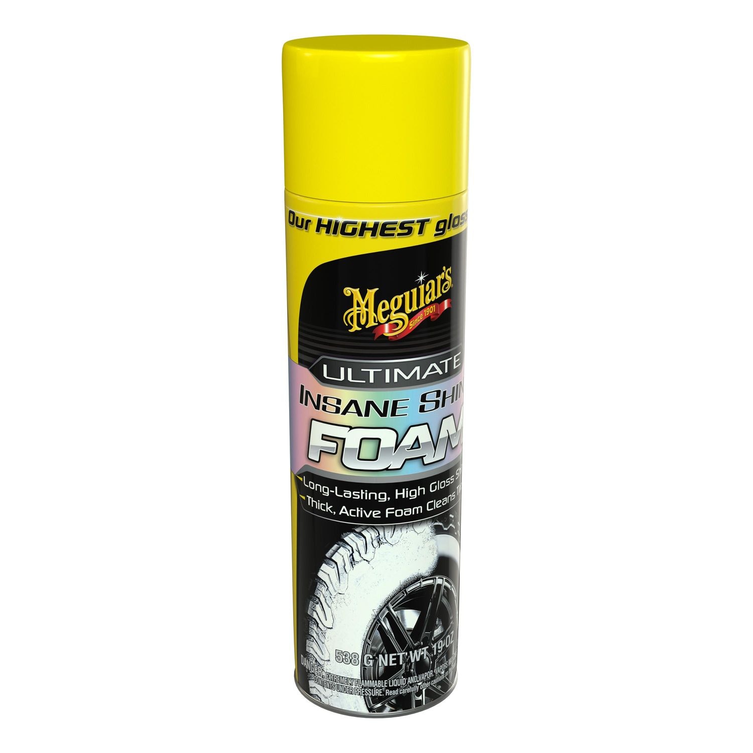 Meguiars Ultimate Insane Shine Tire Foam 19 oz | AutoZone