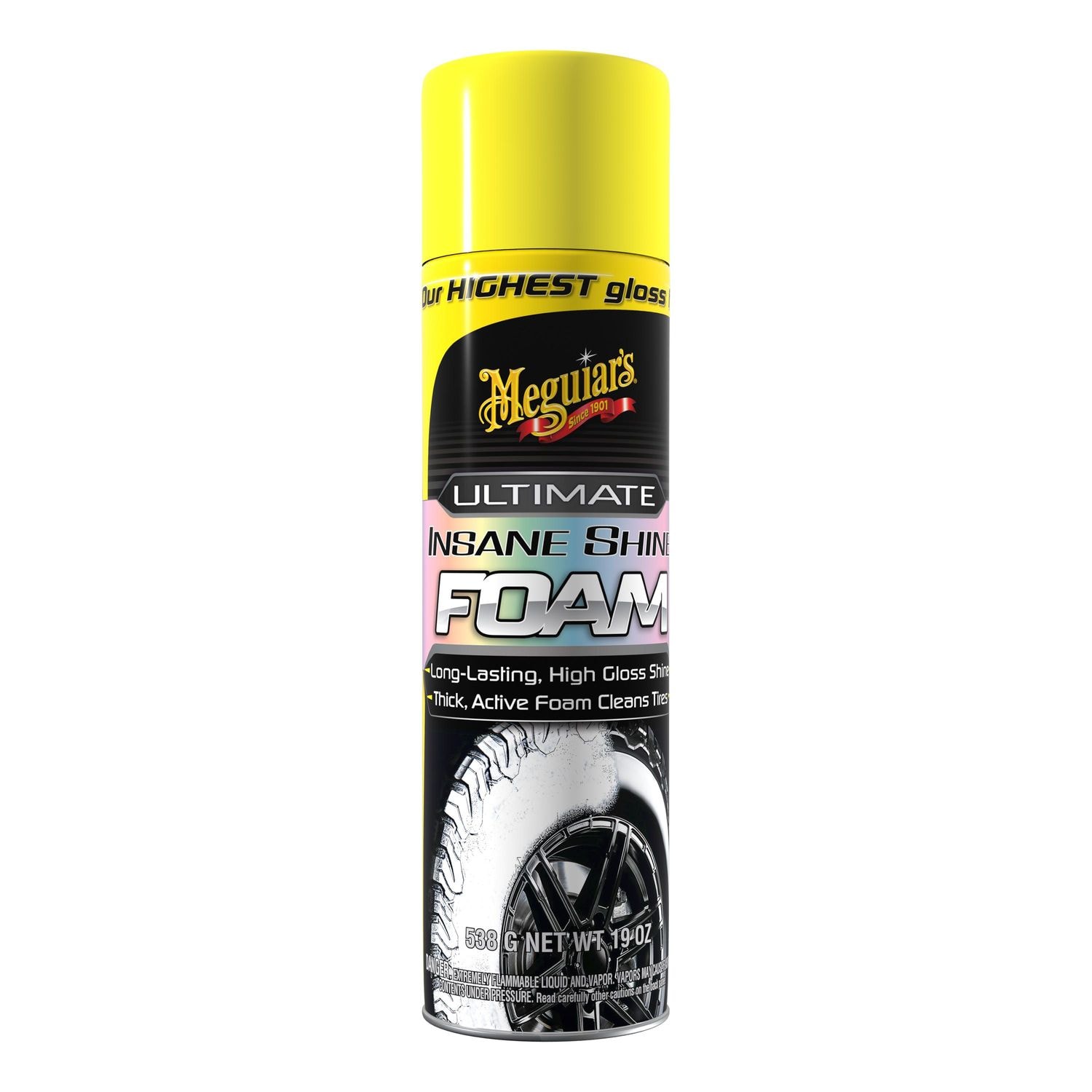 Meguiars Ultimate Insane Shine Tire Foam 19 oz | AutoZone