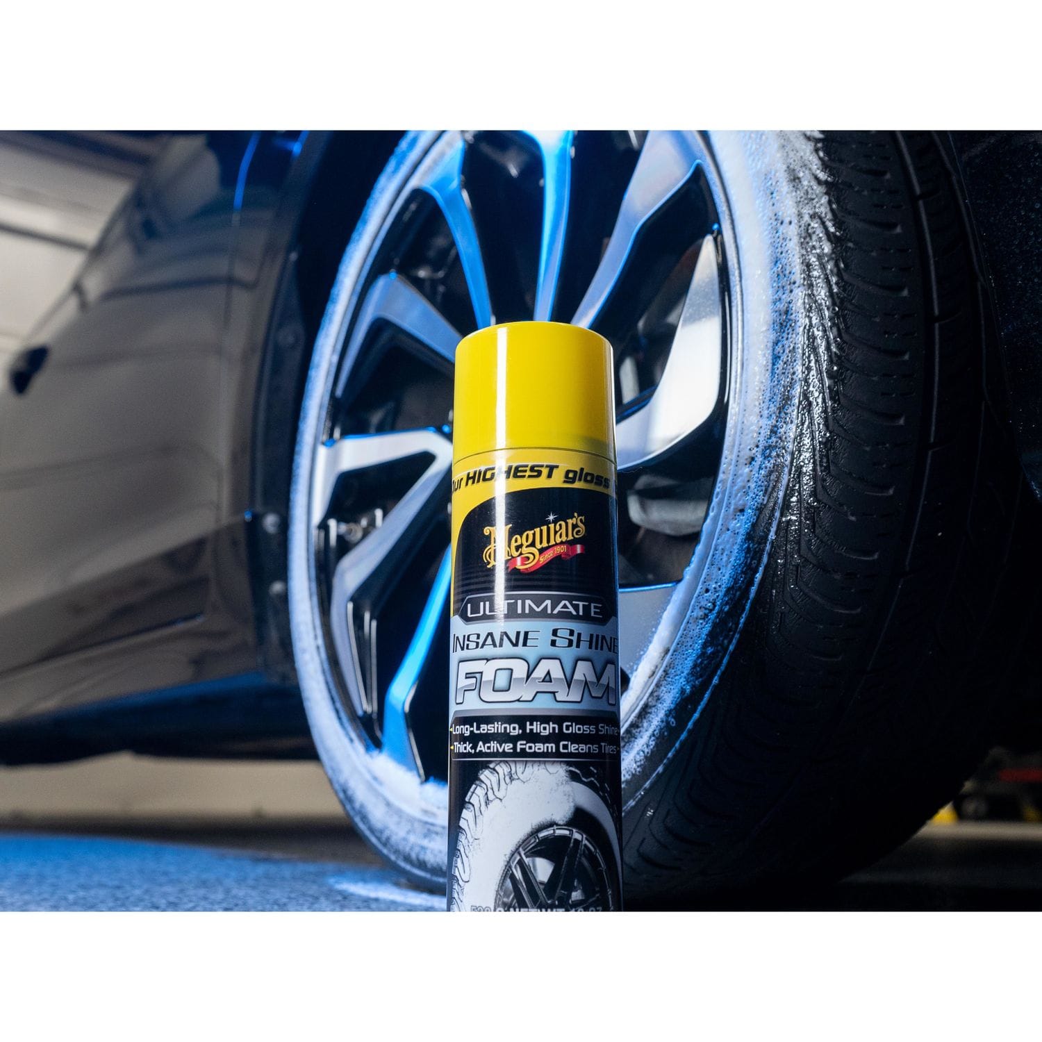 Meguiars Ultimate Insane Shine Tire Foam 19 oz | AutoZone
