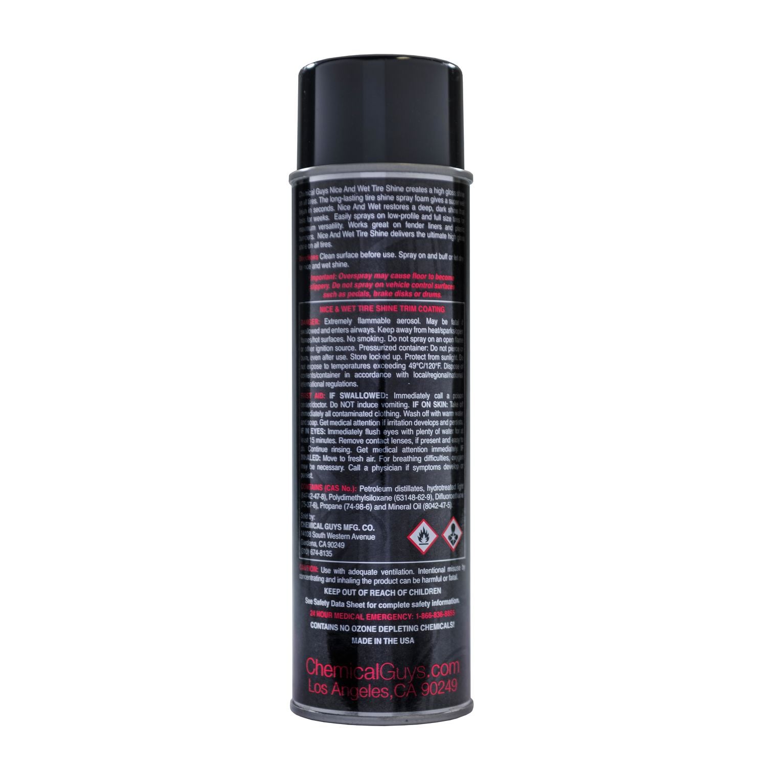 Chemical Guys Nice & Wet Tire Shine and Trim Coating 16 oz | AutoZone