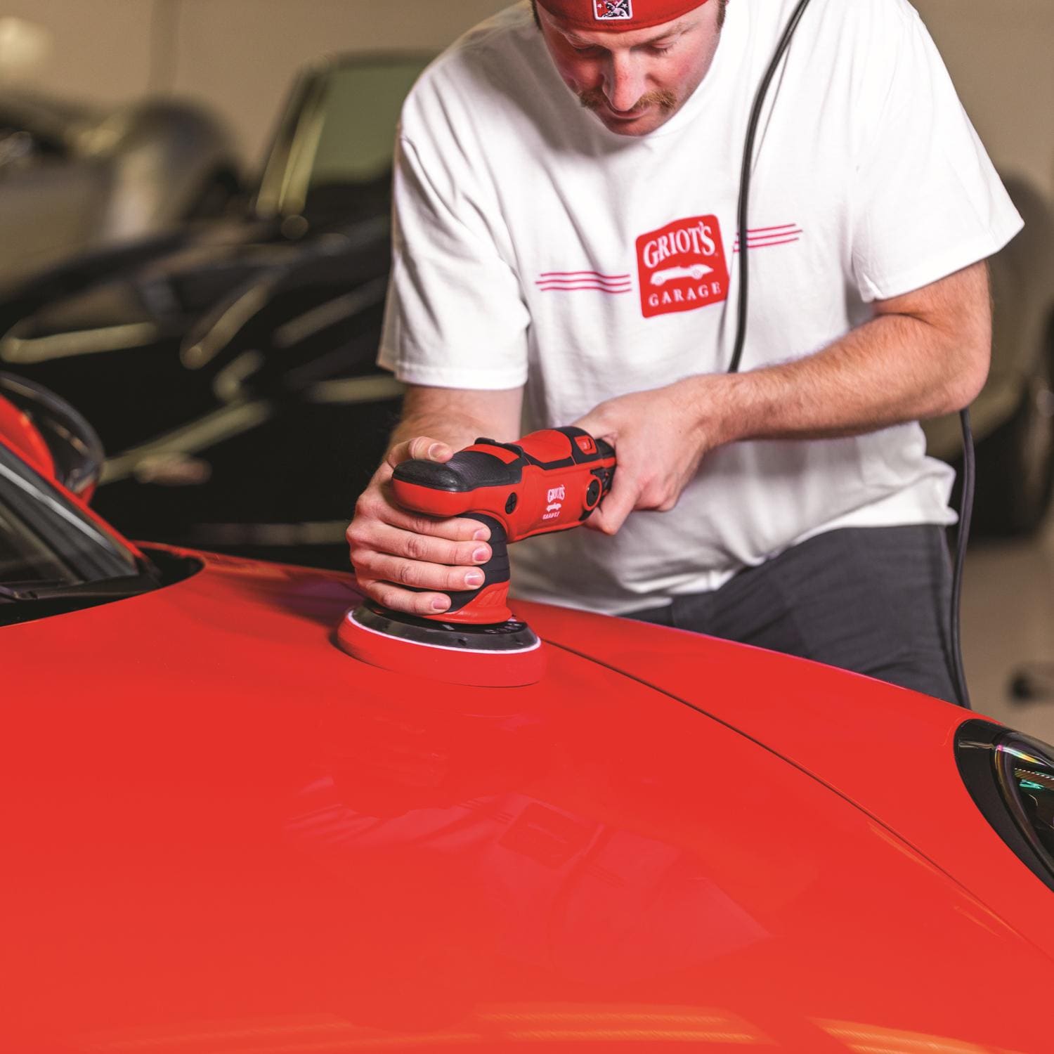 Griot's Garage 6 1/2in Red Foam Waxing Pad | AutoZone