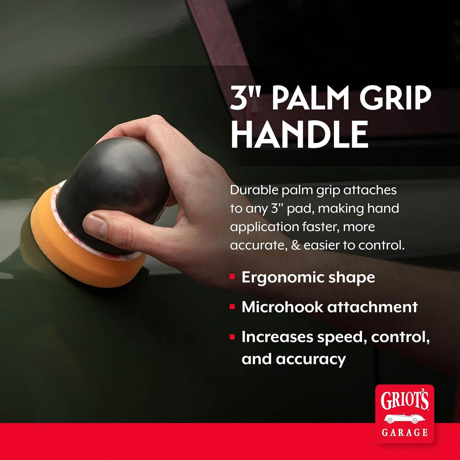 Griot's Garage Palm Grip Applicator Pad 3 in | AutoZone