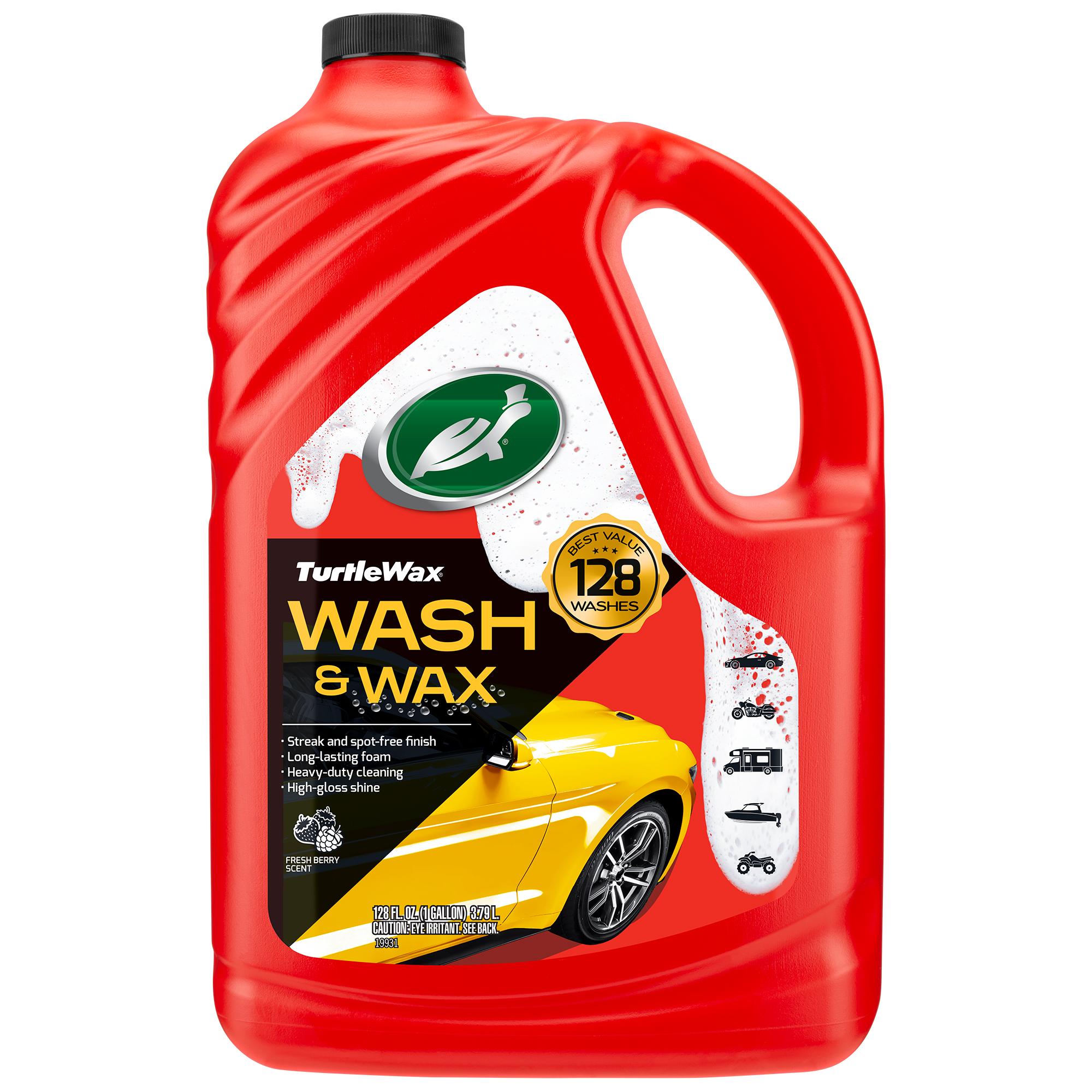 Turtle Wax Car Wash and Wax 1 gal | AutoZone