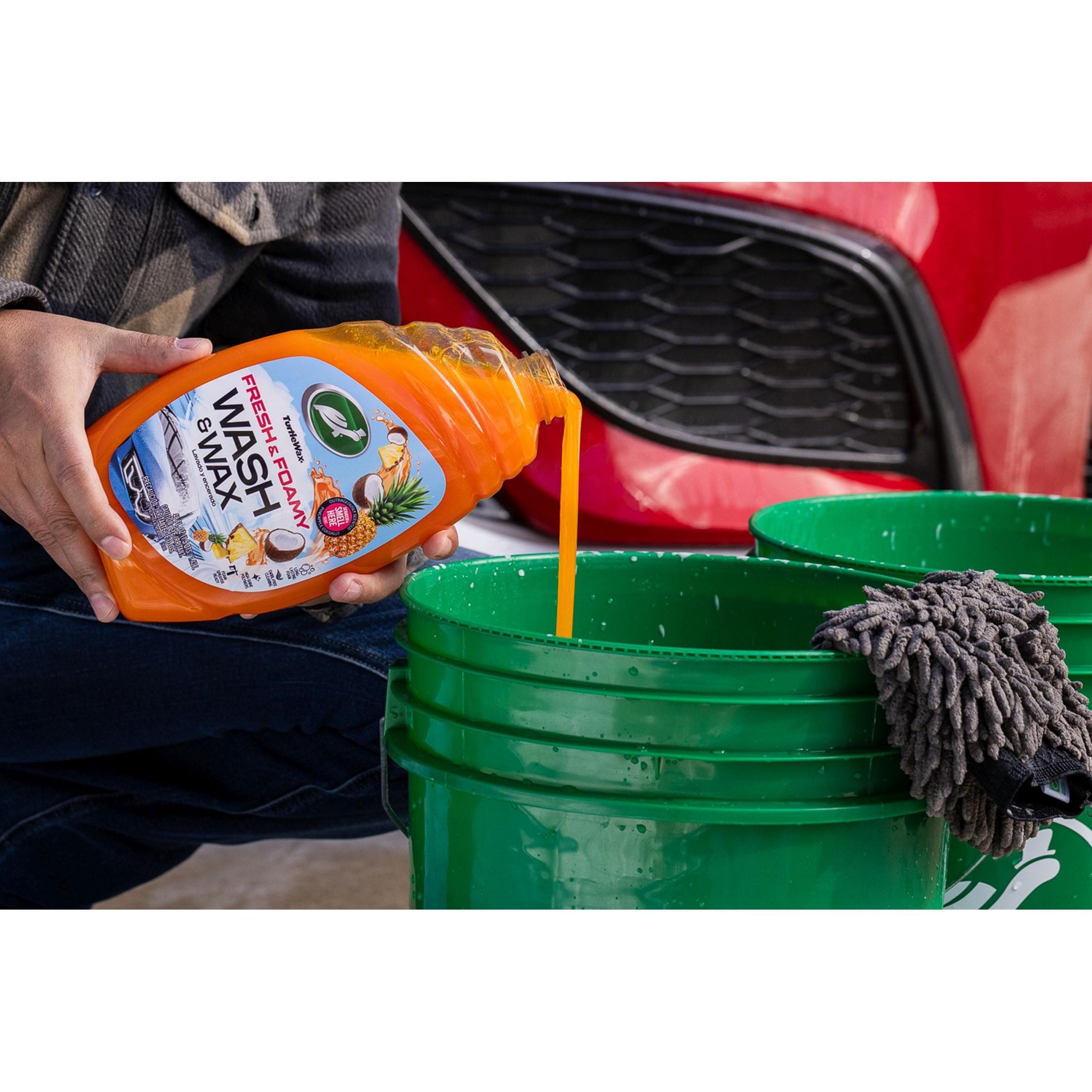 Turtle Wax Fresh & Foamy Car Wash and Wax 48 oz | AutoZone