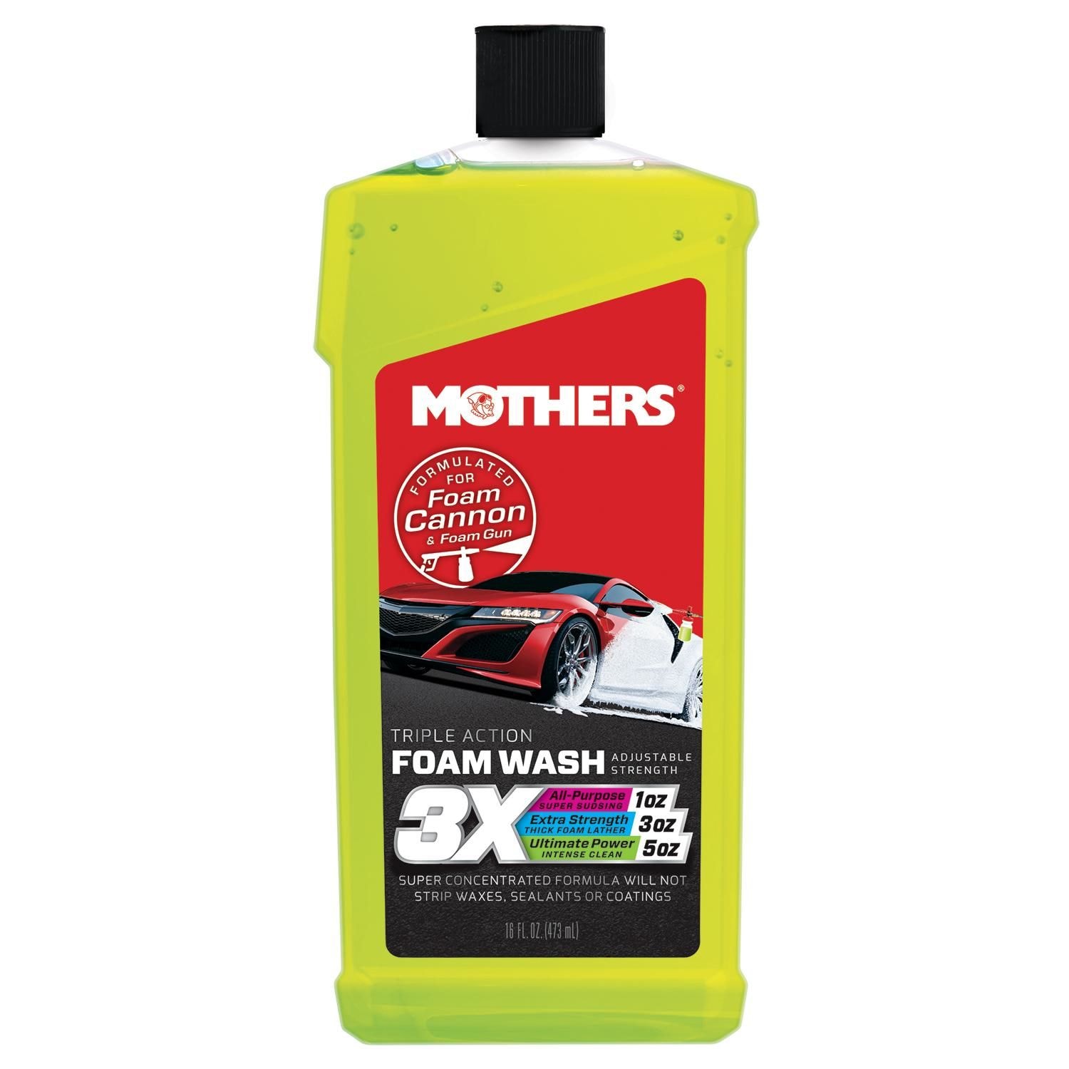 Mothers Triple Action Foam Wash 16oz | AutoZone