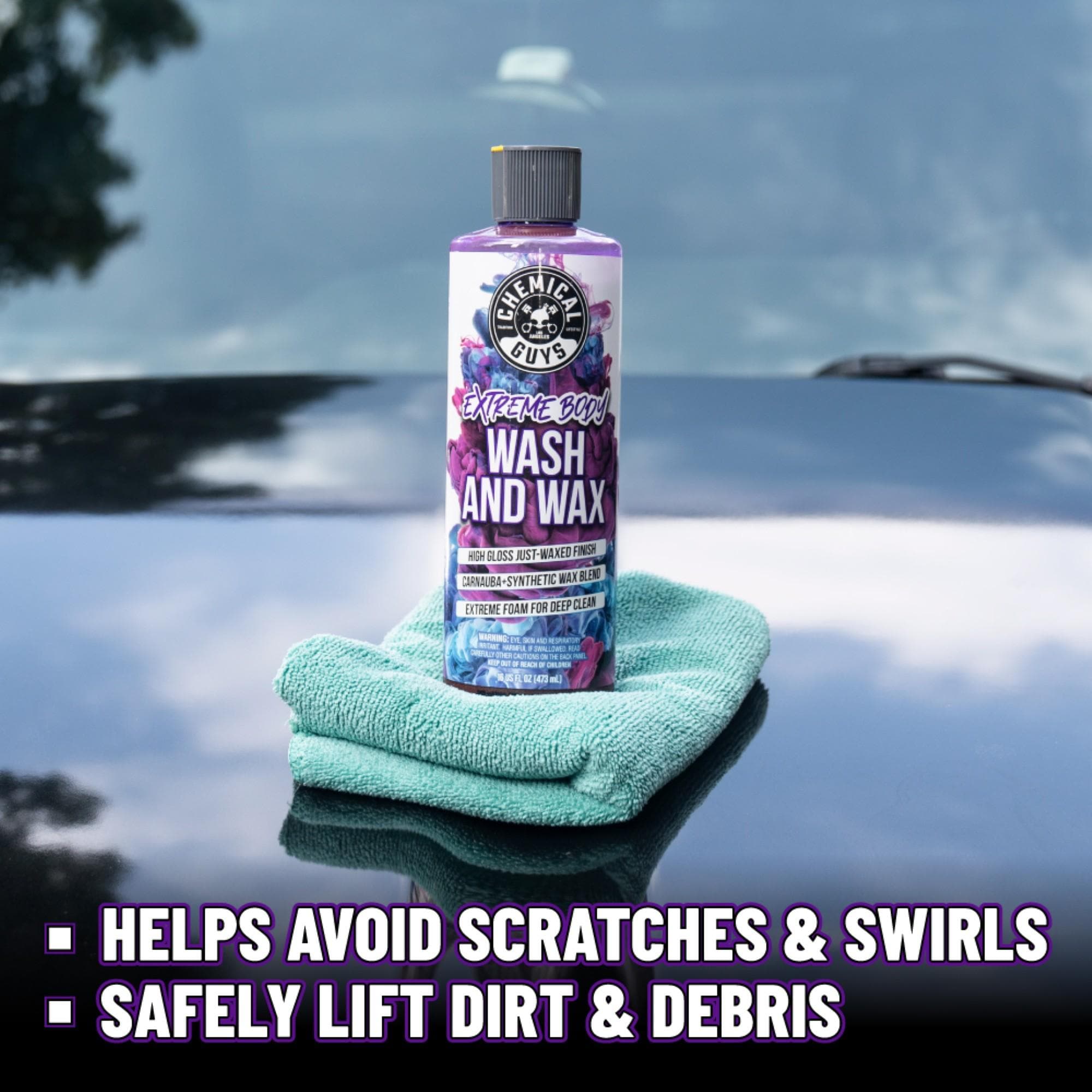 Chemical Guys Extreme Bodywash Color Brightening Car Wash and Wax