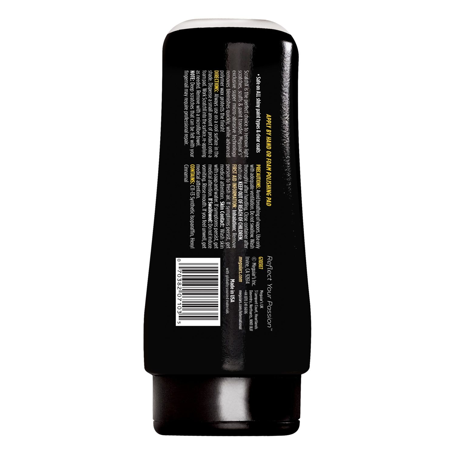 Meguiar's ScratchX 2.0 Fine Scratch and Blemish Remover 7oz | AutoZone