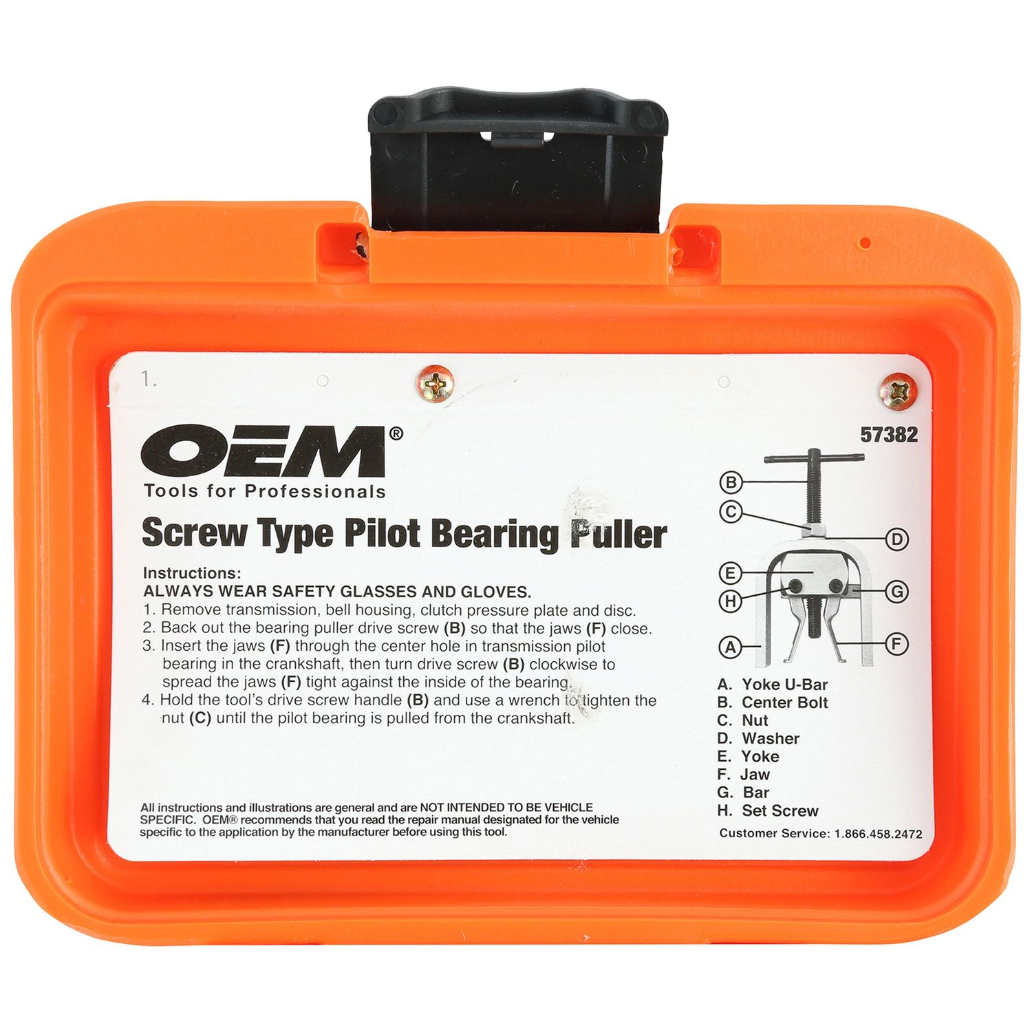 CTA Screw Type Pilot Bearing Puller for Ford E-150 Econoline Club Wagon