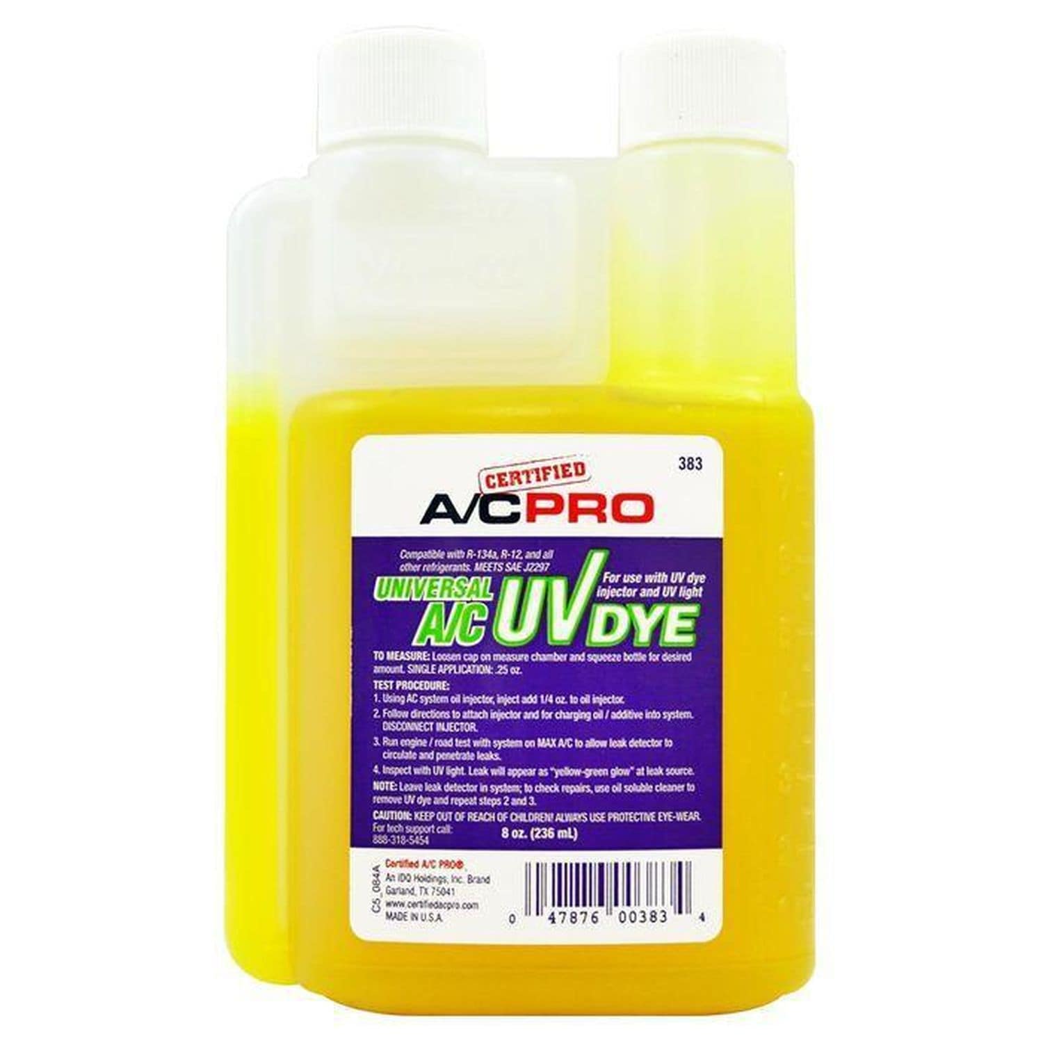 A/C Pro A/C Leak Detector UV Dye 8oz for Chevrolet Colorado