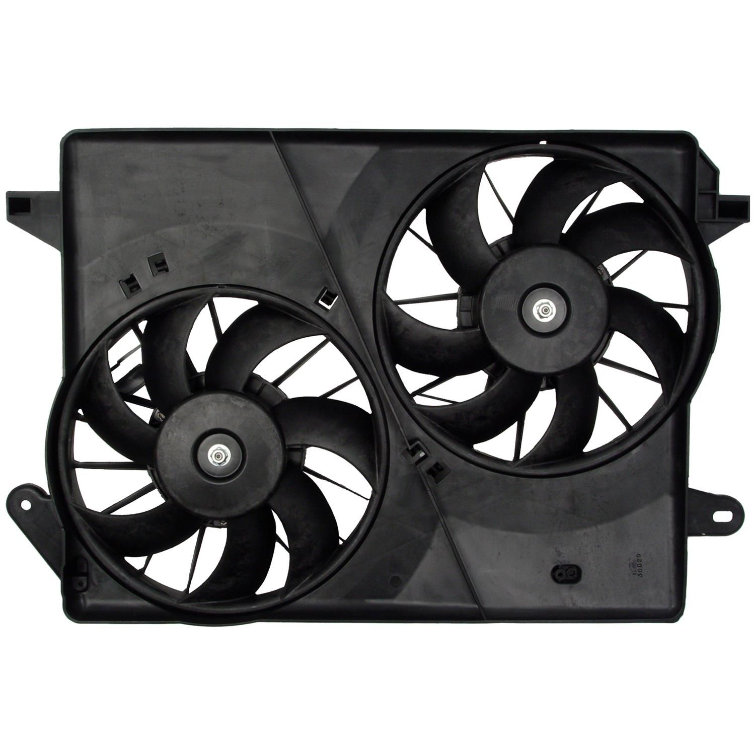 Continental Dual Radiator and Condenser Fan Assembly FA70272
