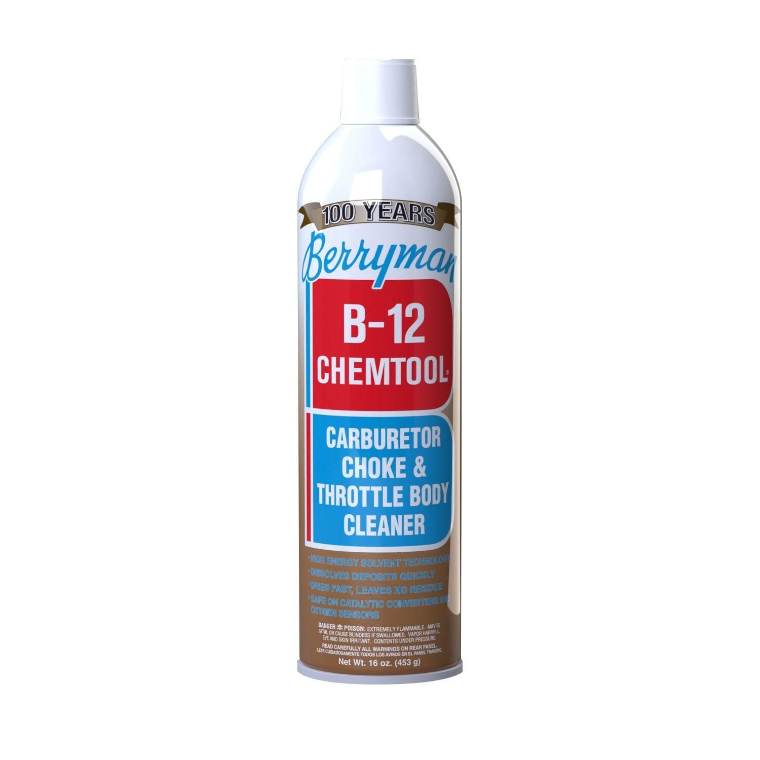 Berryman B-12 Chemtool Carburetor Choke Cleaner 16oz
