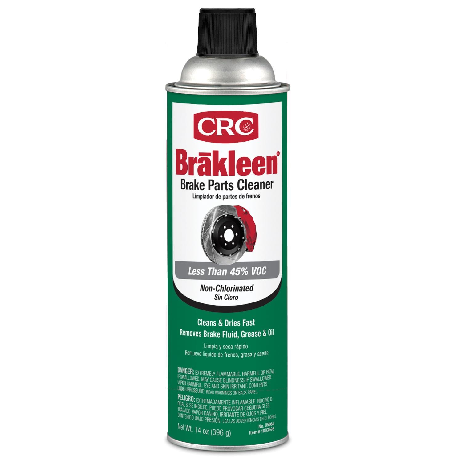 CRC Brakleen Non-Chlorinated VOC Brake Parts Cleaner 14oz | AutoZone