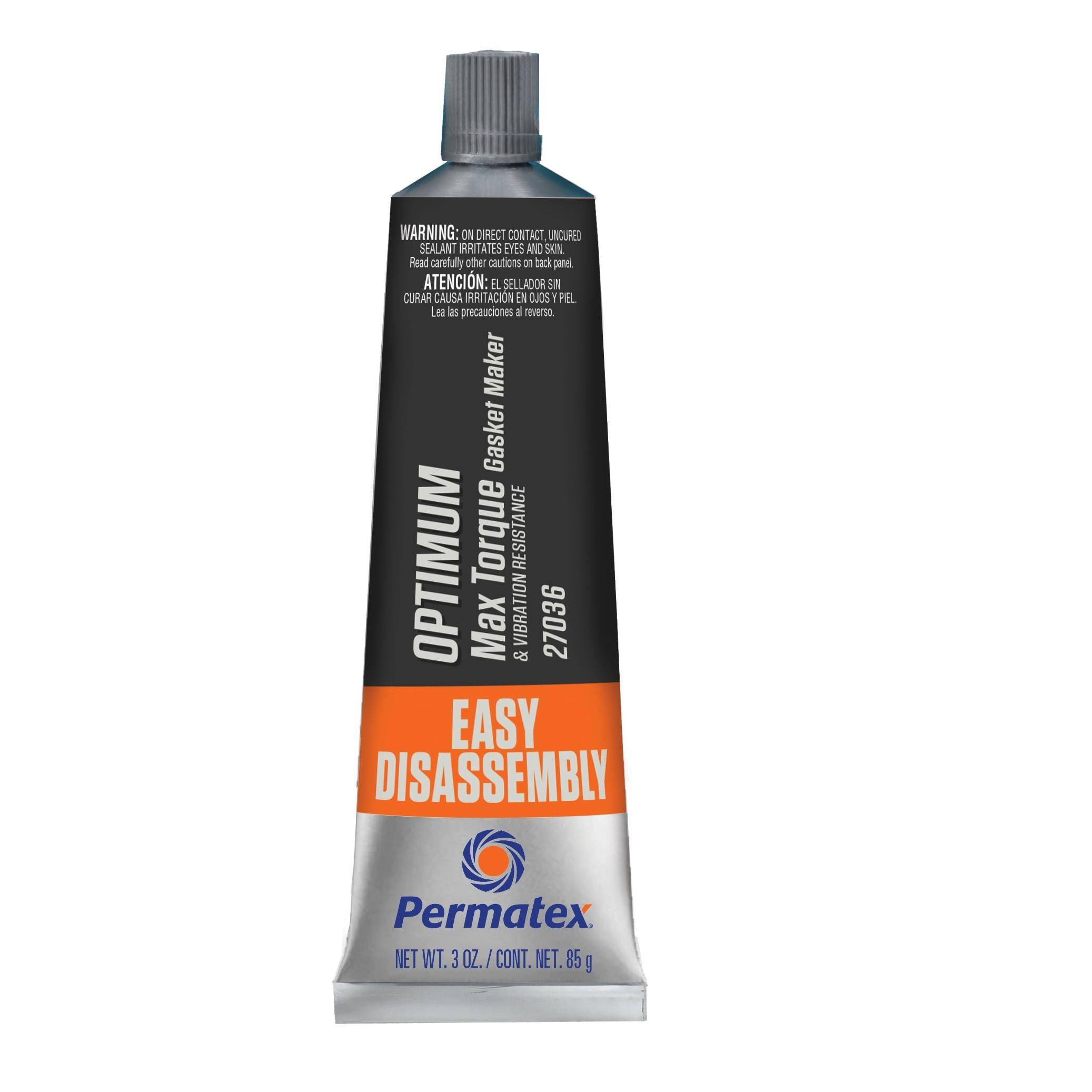 Permatex Optimum Grey RTV High Temperature Gasket Maker 3.3 oz