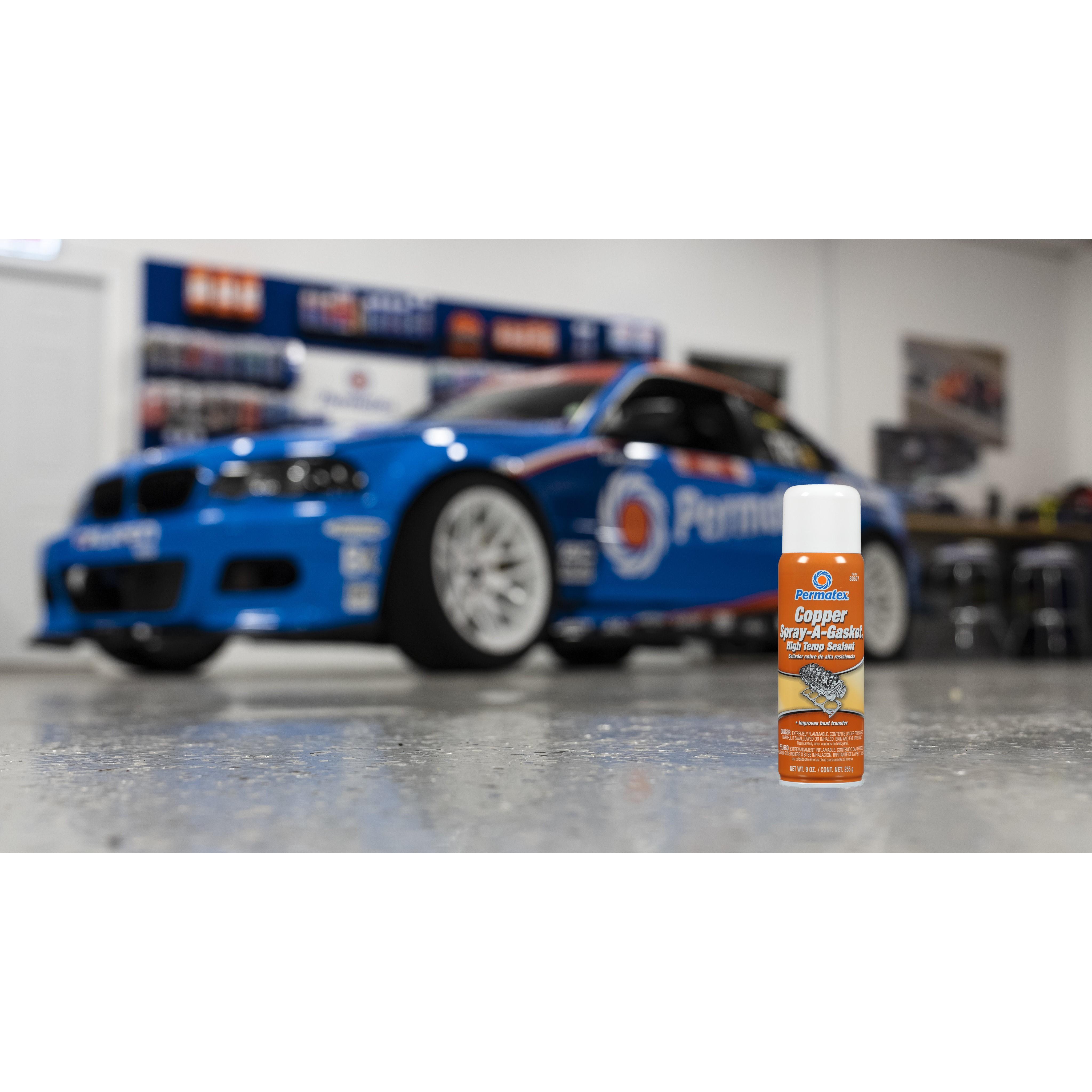 Permatex Copper Spray-A-Gasket Hi-Temp Adhesive Sealant - 12 Oz Aerosol Can
