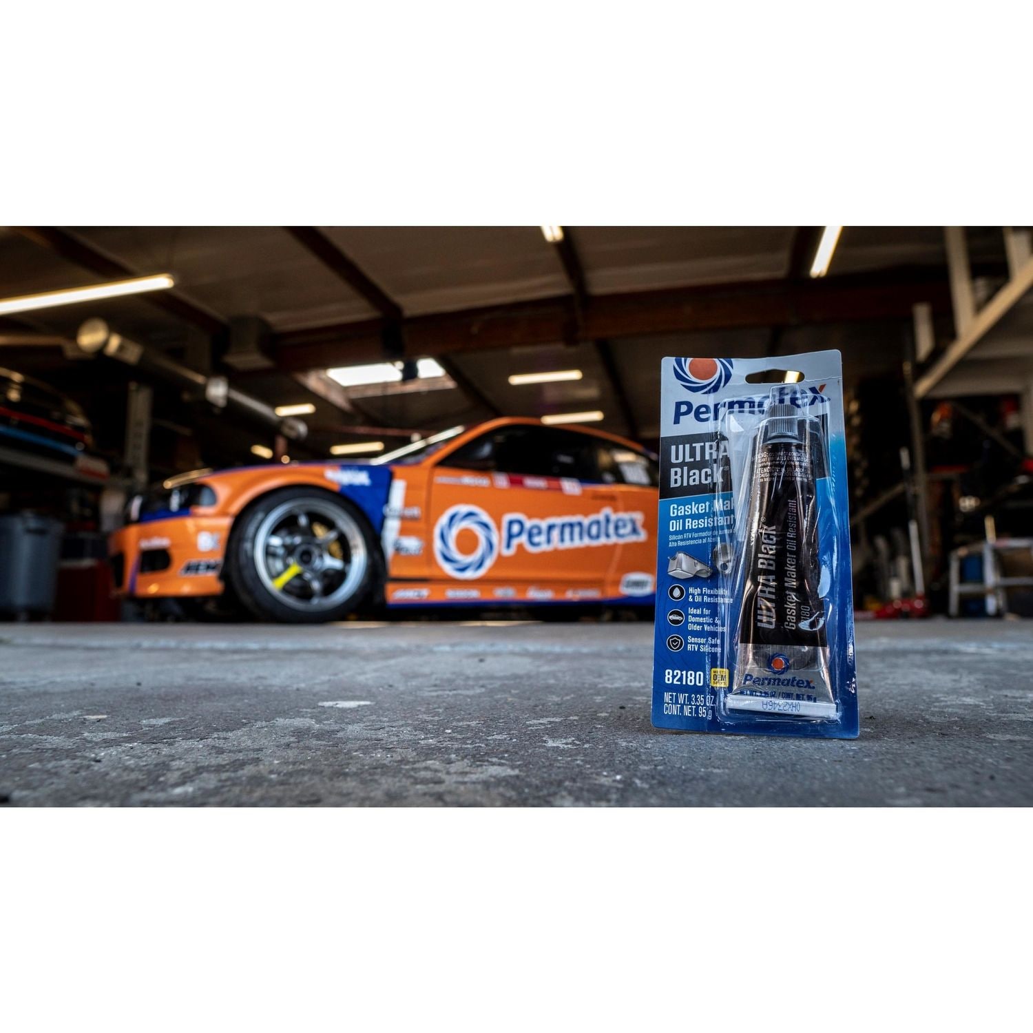 Permatex Ultra Black RTV Silicone Maximum Oil Resistance Gasket Maker 3oz