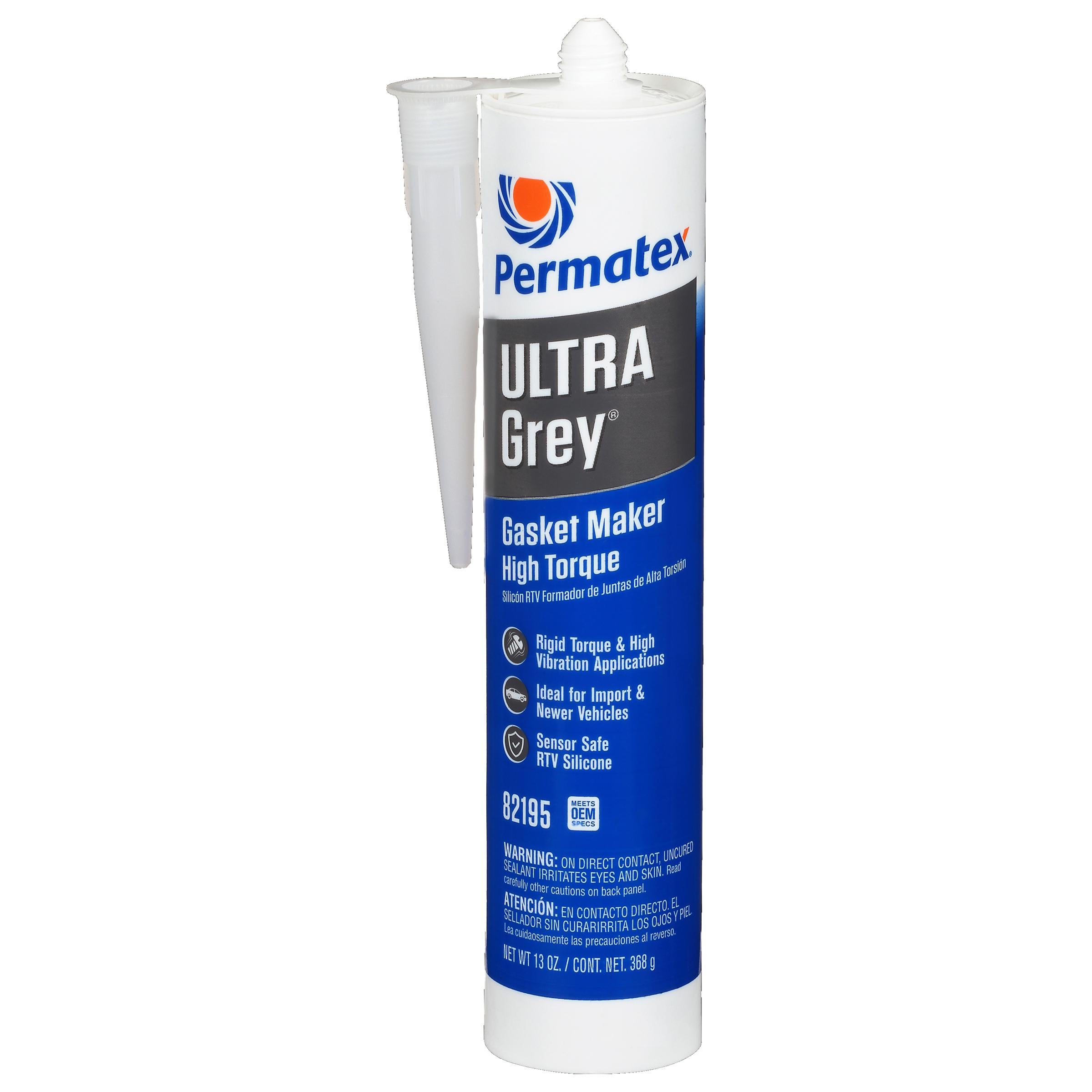 Permatex Ultra Grey RTV Silicone Gasket Maker 13 oz | AutoZone