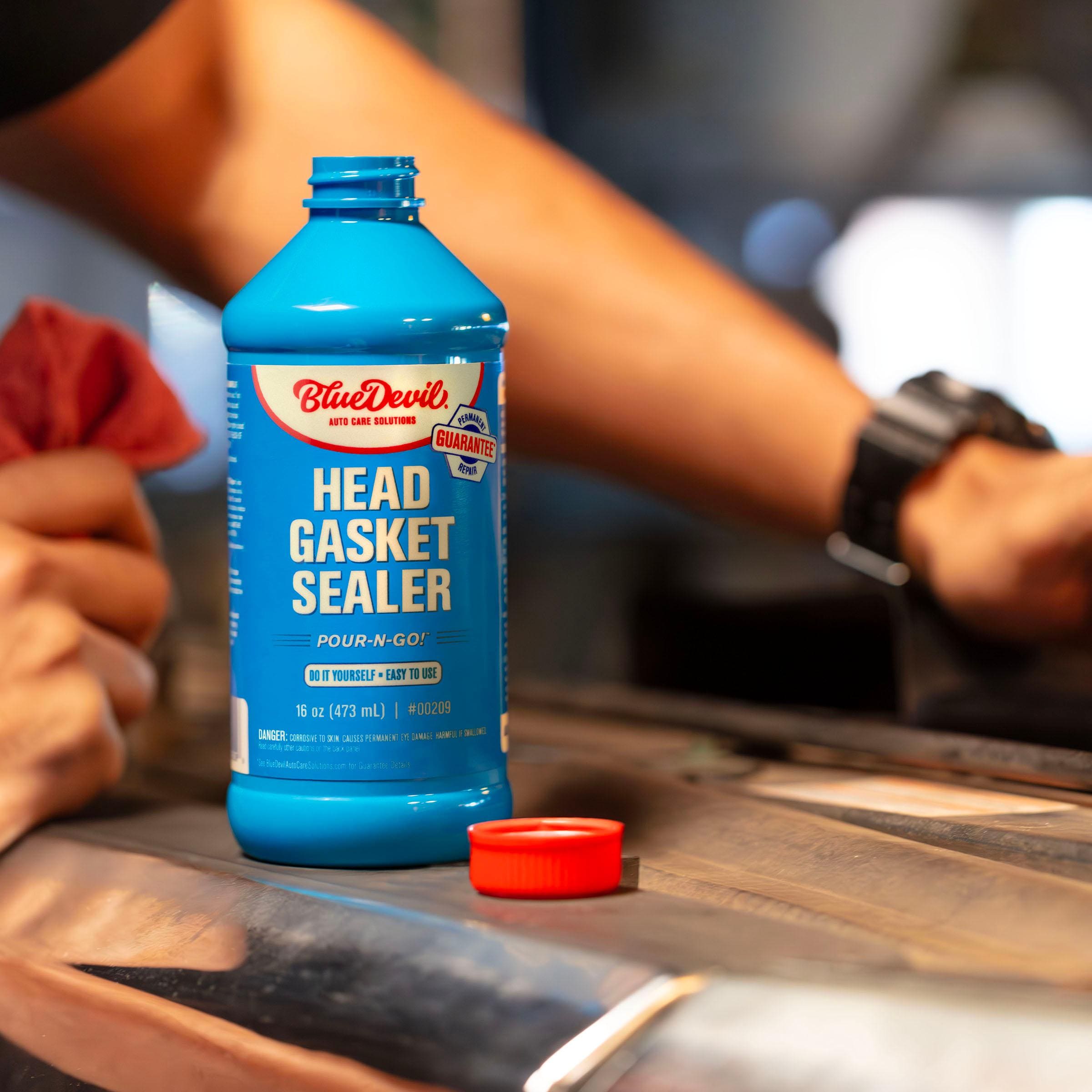 BlueDevil Pour-N-Go Head Gasket Sealer 16oz | AutoZone