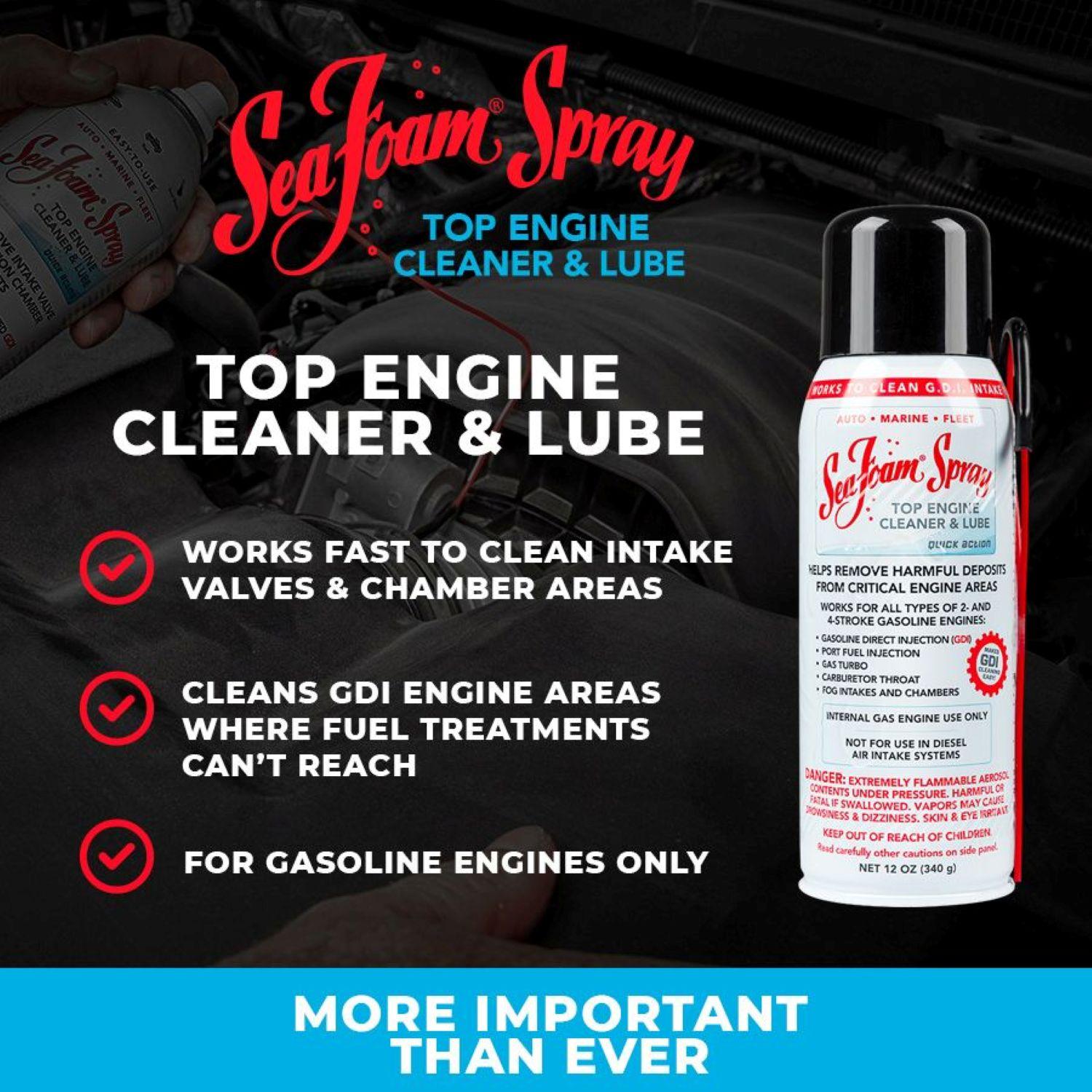 Sea Foam Engine Cleaner and Lube Spray 12oz