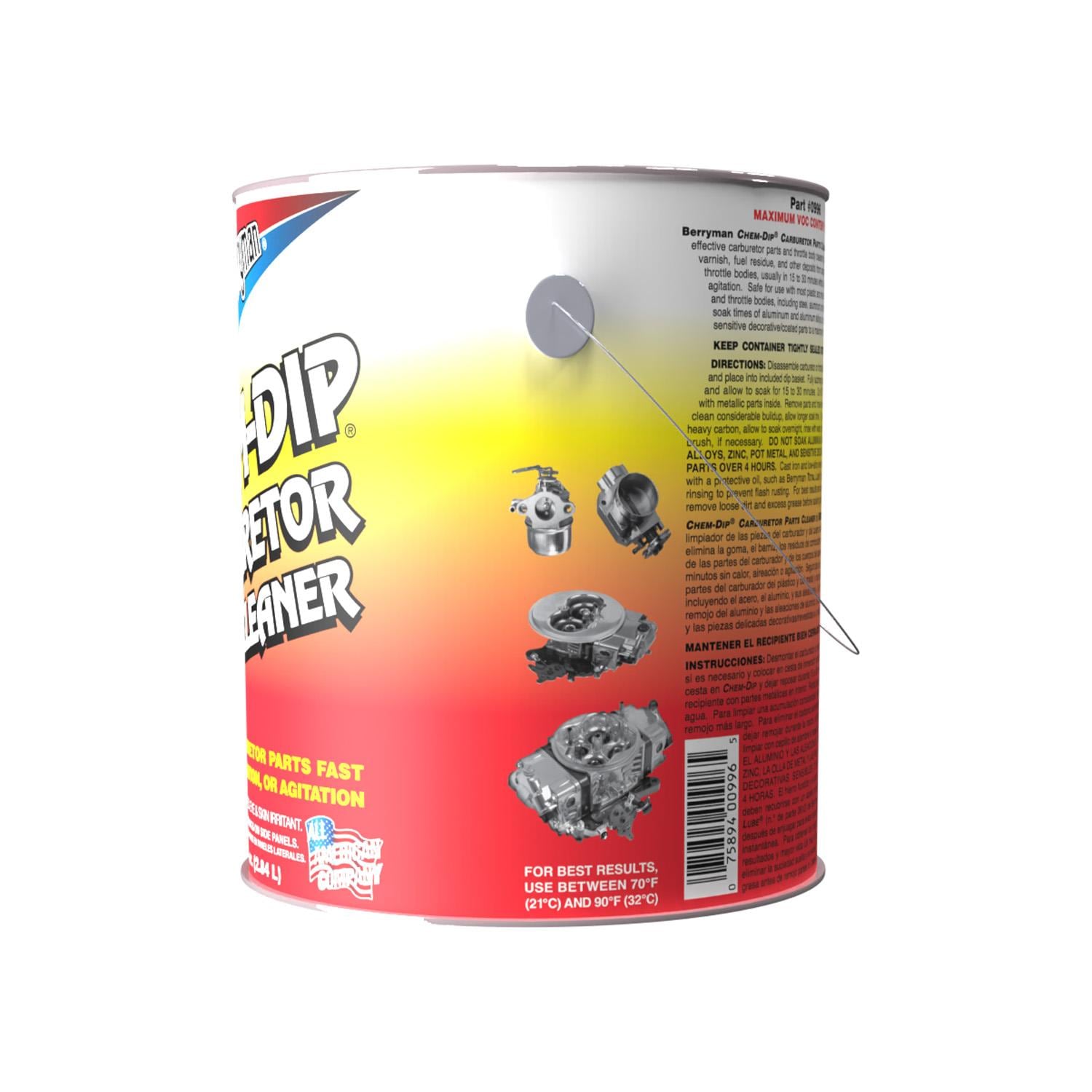 Berryman B-9 Chem Dip Parts Cleaner with Basket and Armlock | AutoZone