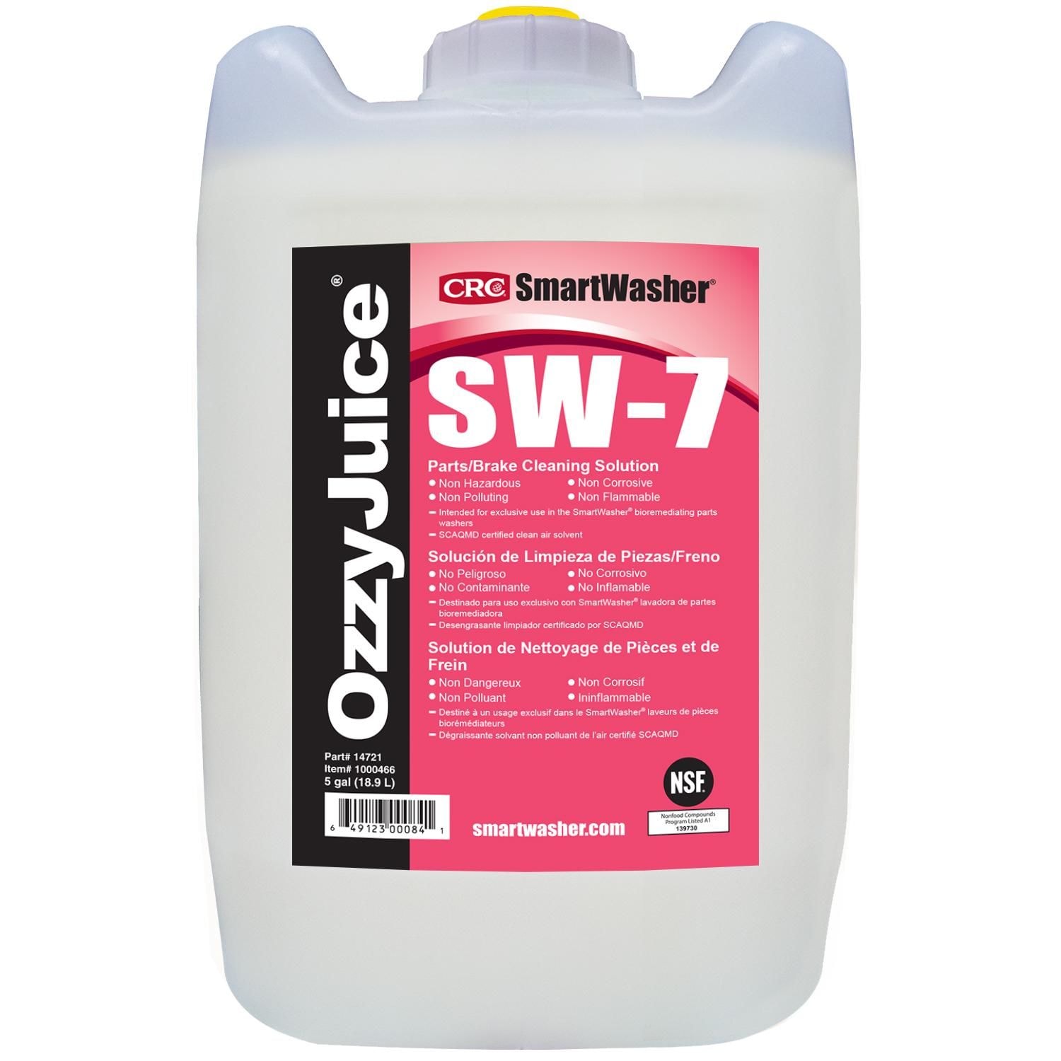 CRC SW-7 OzzyJuice Heavy Duty Solution 5 Gallon Pail | AutoZone
