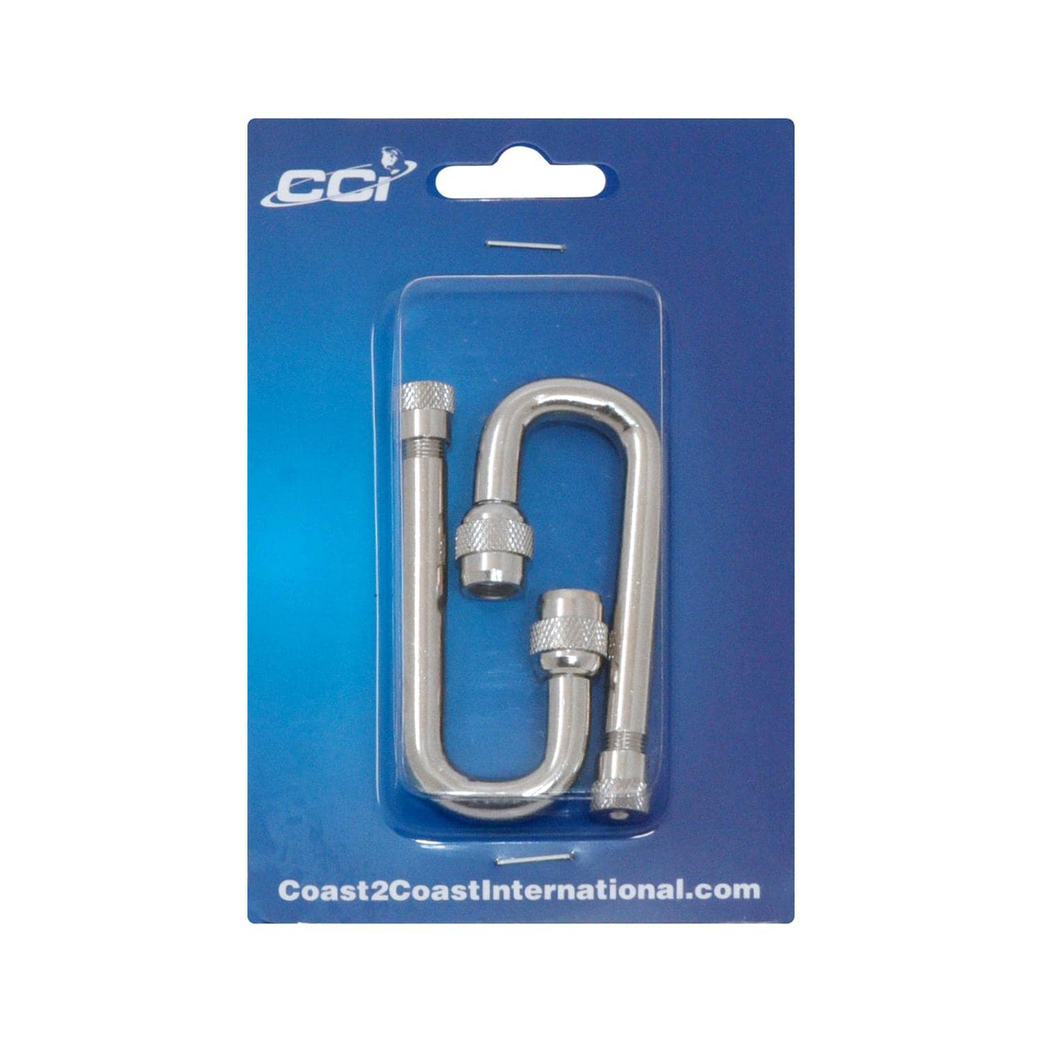 Coast to Coast Valve Stem Extension 3.14in L 180Deg SS Polished