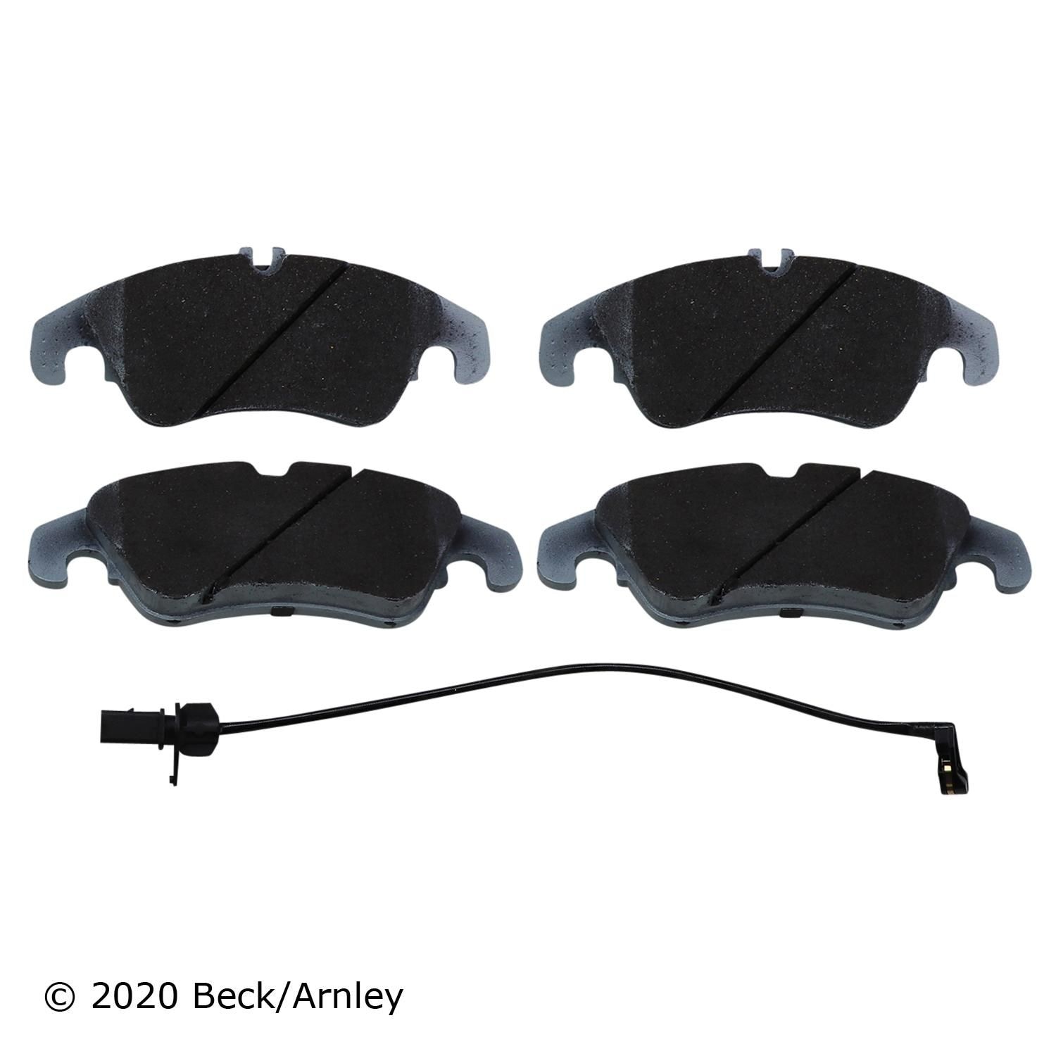 Beck/Arnley Semi-metallic Brake Pads 085-1943 | AutoZone
