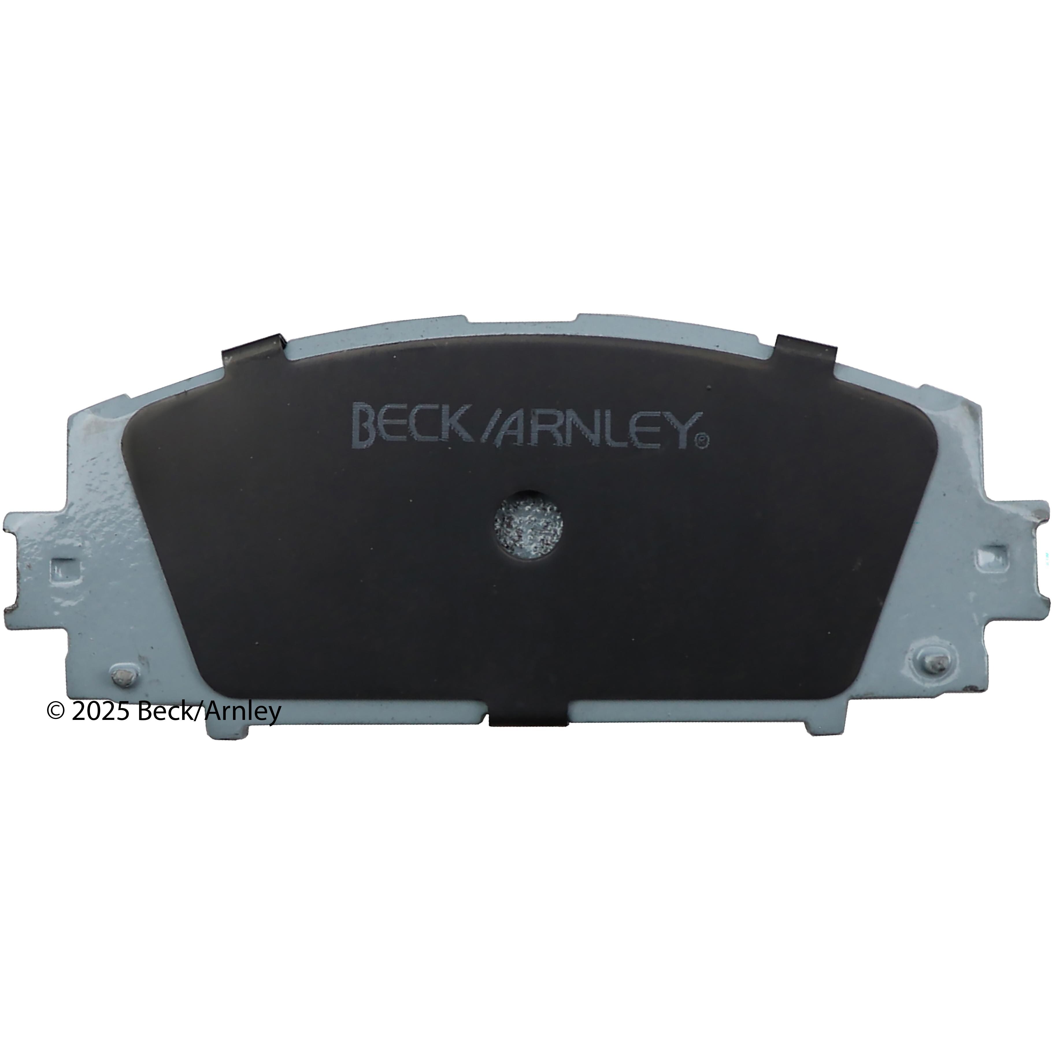 Beck/Arnley Ceramic Disc Brake Pad Set 085-6744 | AutoZone