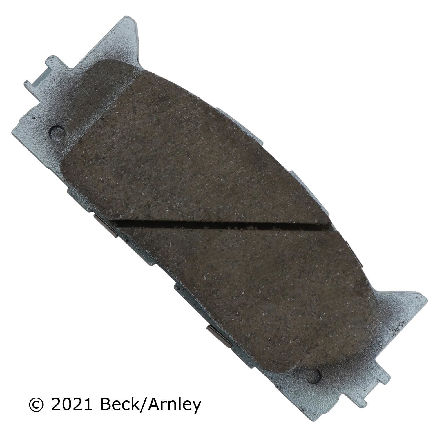 Beck/Arnley Ceramic Brake Pads 085-6758 | AutoZone