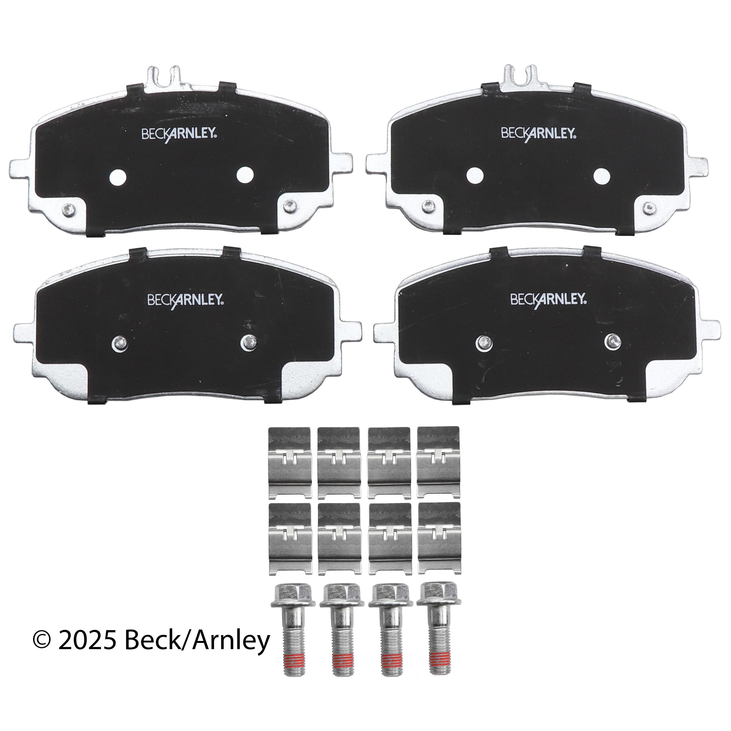 Beck/Arnley Ceramic Premium Brake Pads 085-7160 | AutoZone