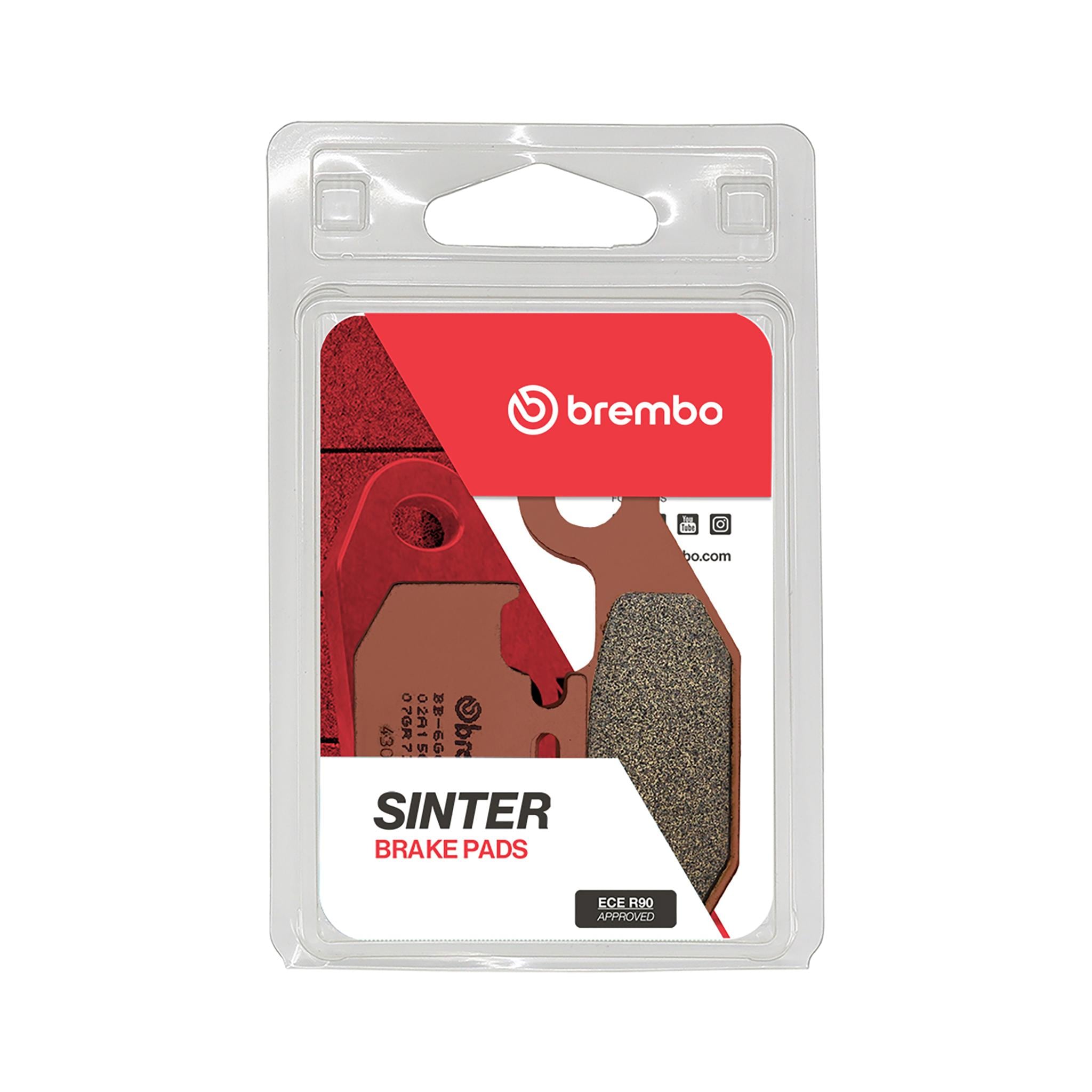 Brembo Organic Premium Brake Pads 07GR97SD | AutoZone