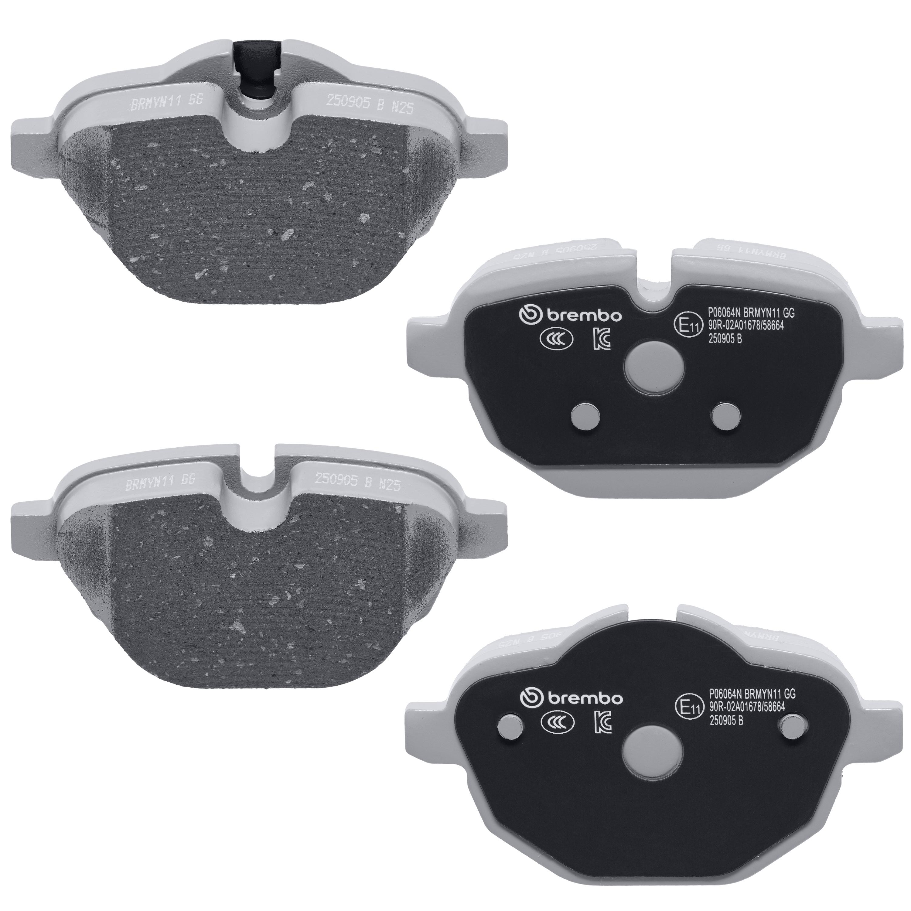 Brembo Ceramic Premium Brake Pads P06064N | AutoZone