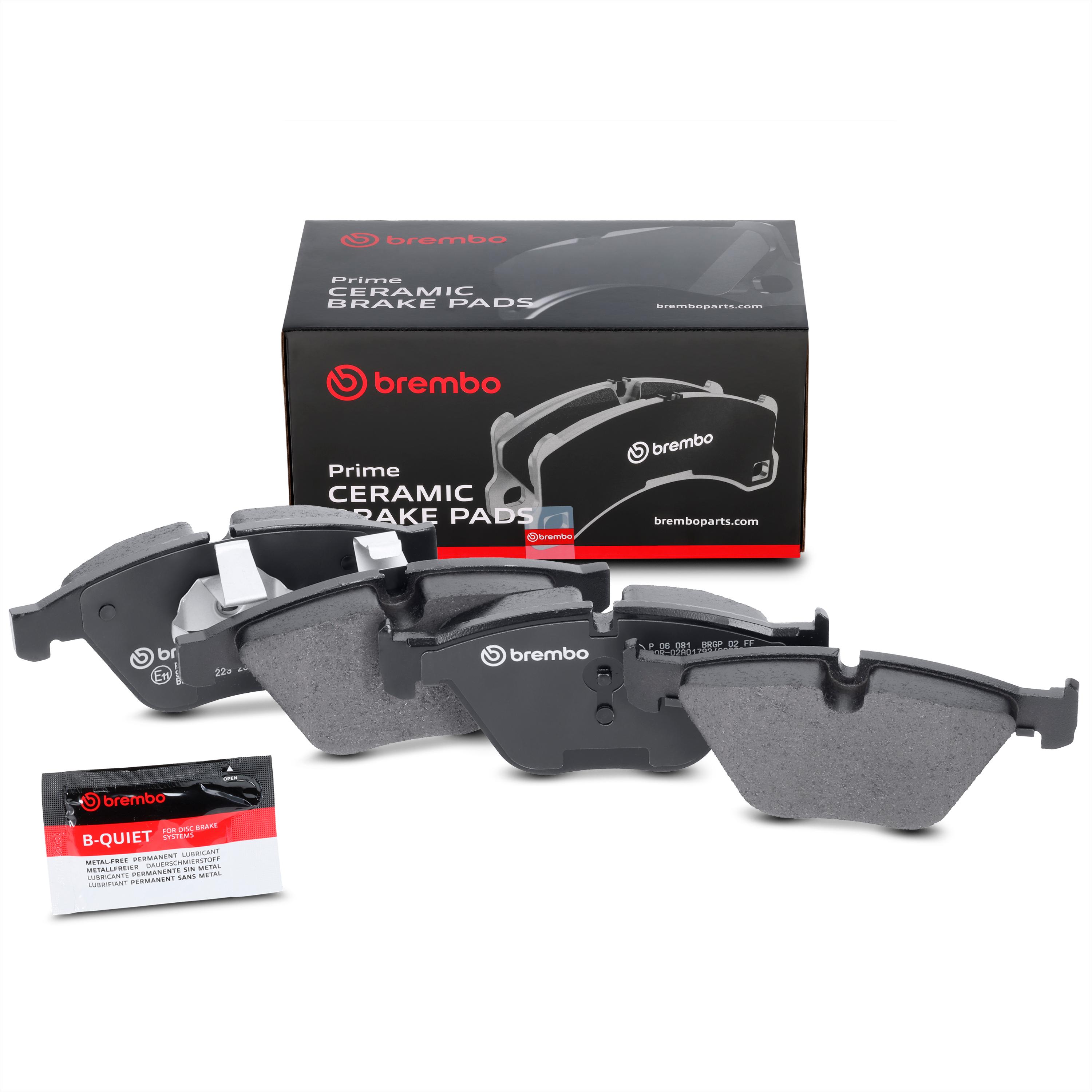 Brembo Ceramic Premium Brake Pads P06081N | AutoZone