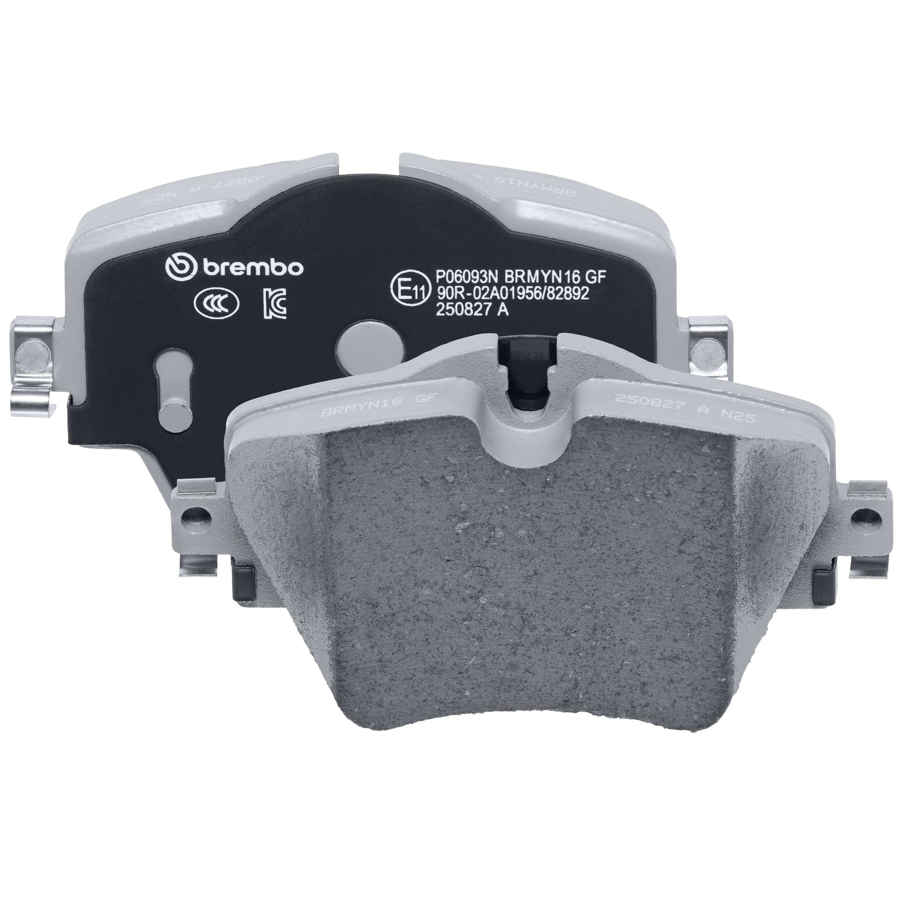 Brembo Ceramic Premium Brake Pads P06093N | AutoZone