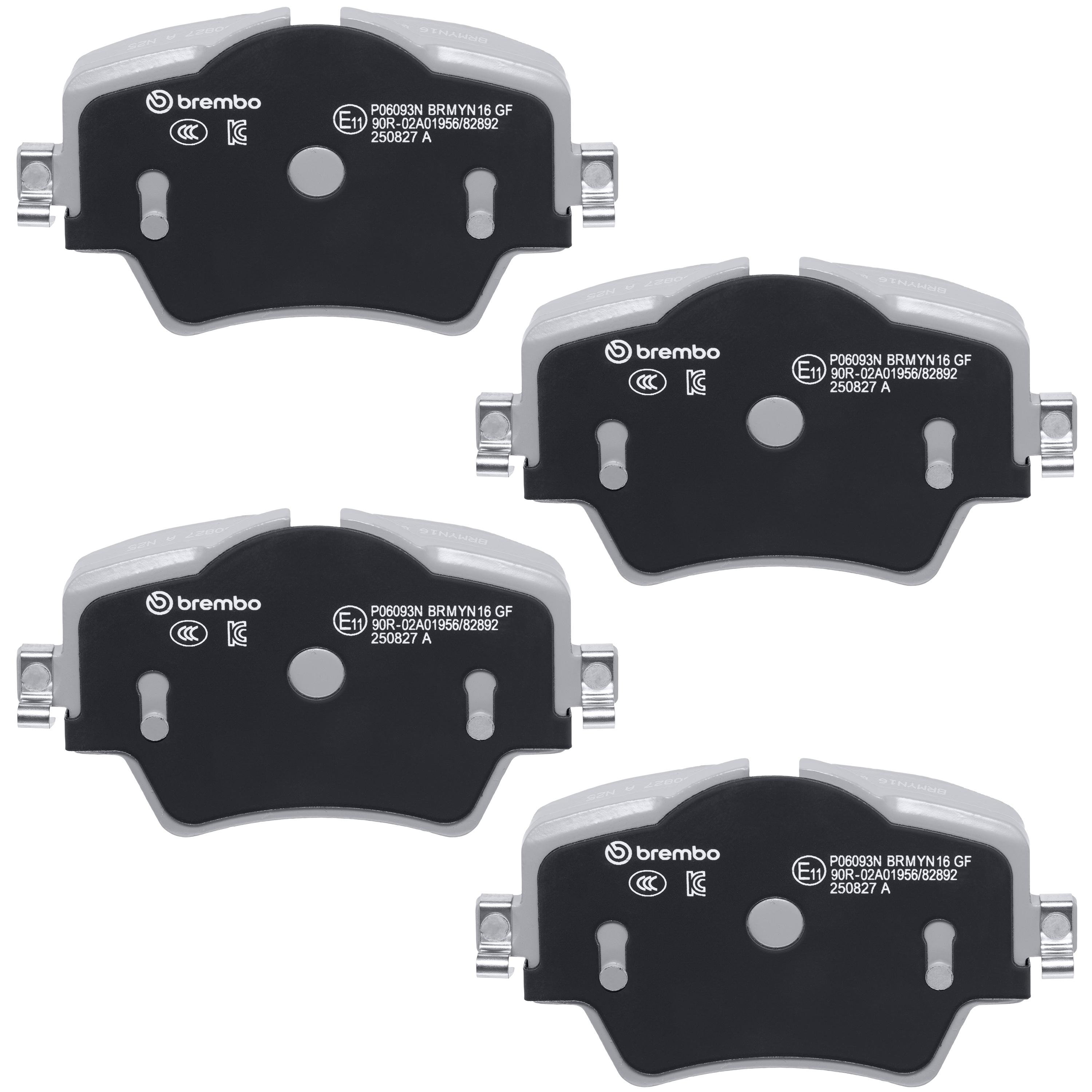 Brembo Ceramic Premium Brake Pads P06093N | AutoZone