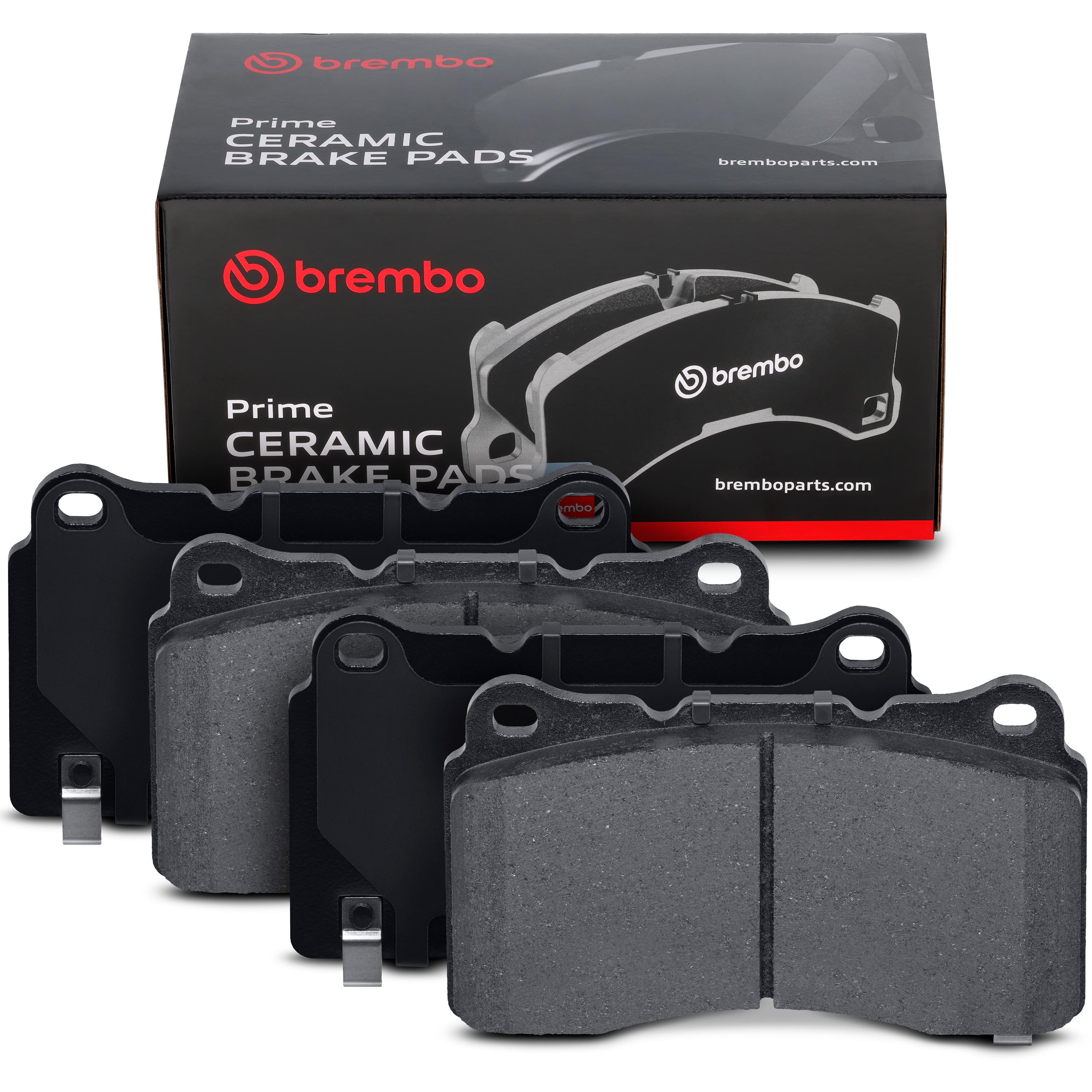 Brembo ブラックパッド 前後1台分（P09 004/P56 048） Brake pad