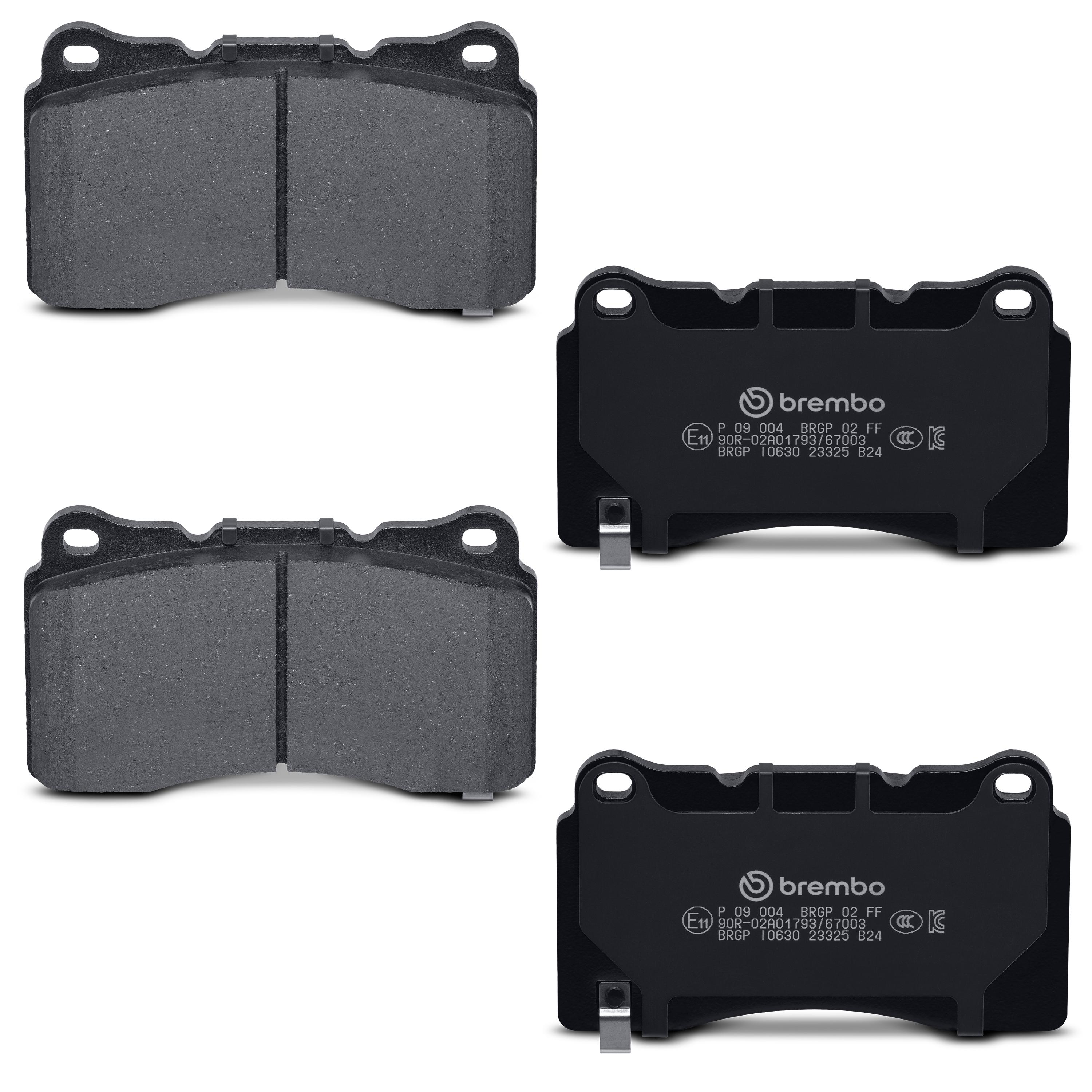 Brembo Low-Metallic Premium Brake Pads P09004 | AutoZone